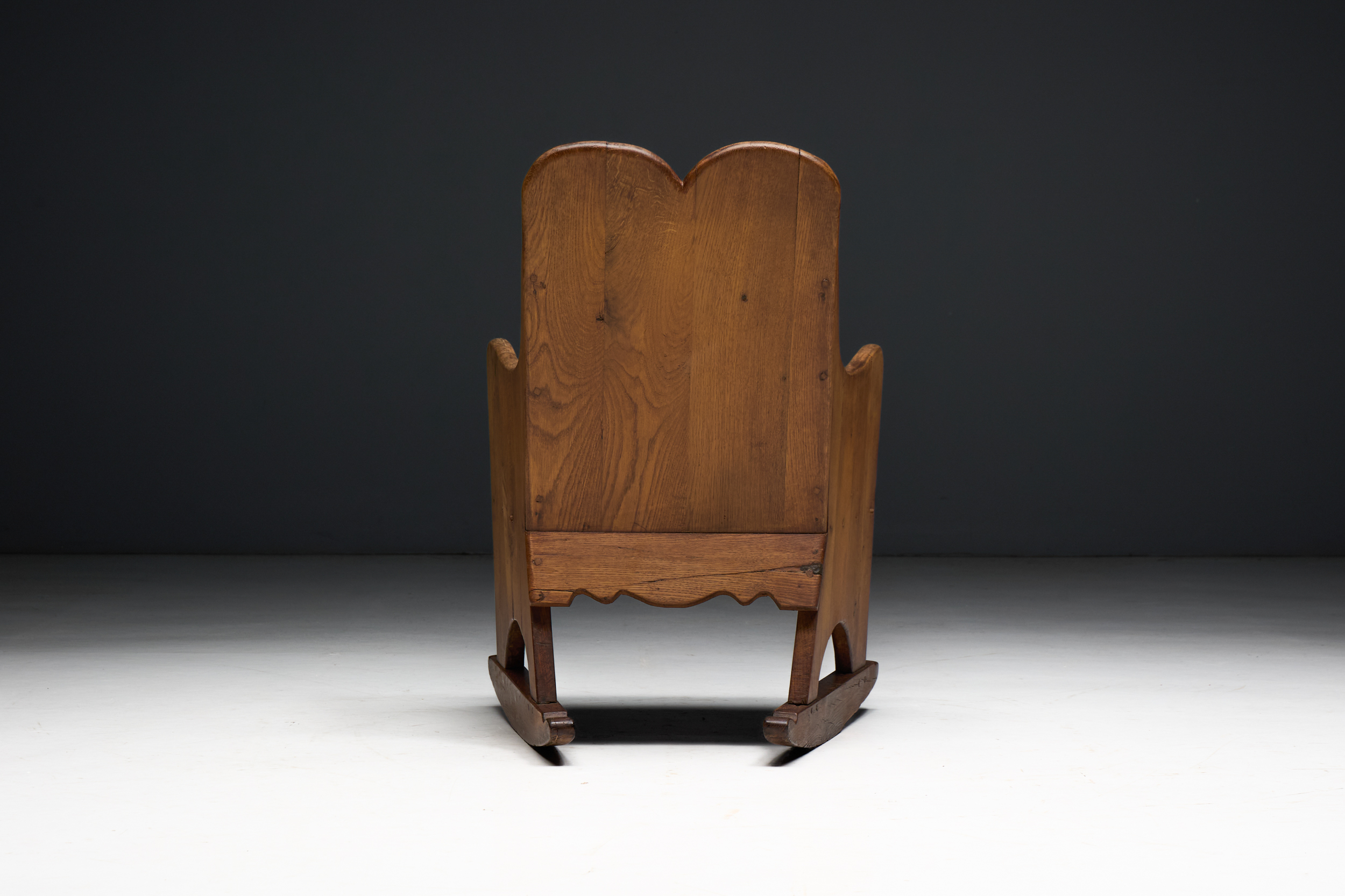Rocking Armchair in the Style of Axel Einar Hjorth - 1930s