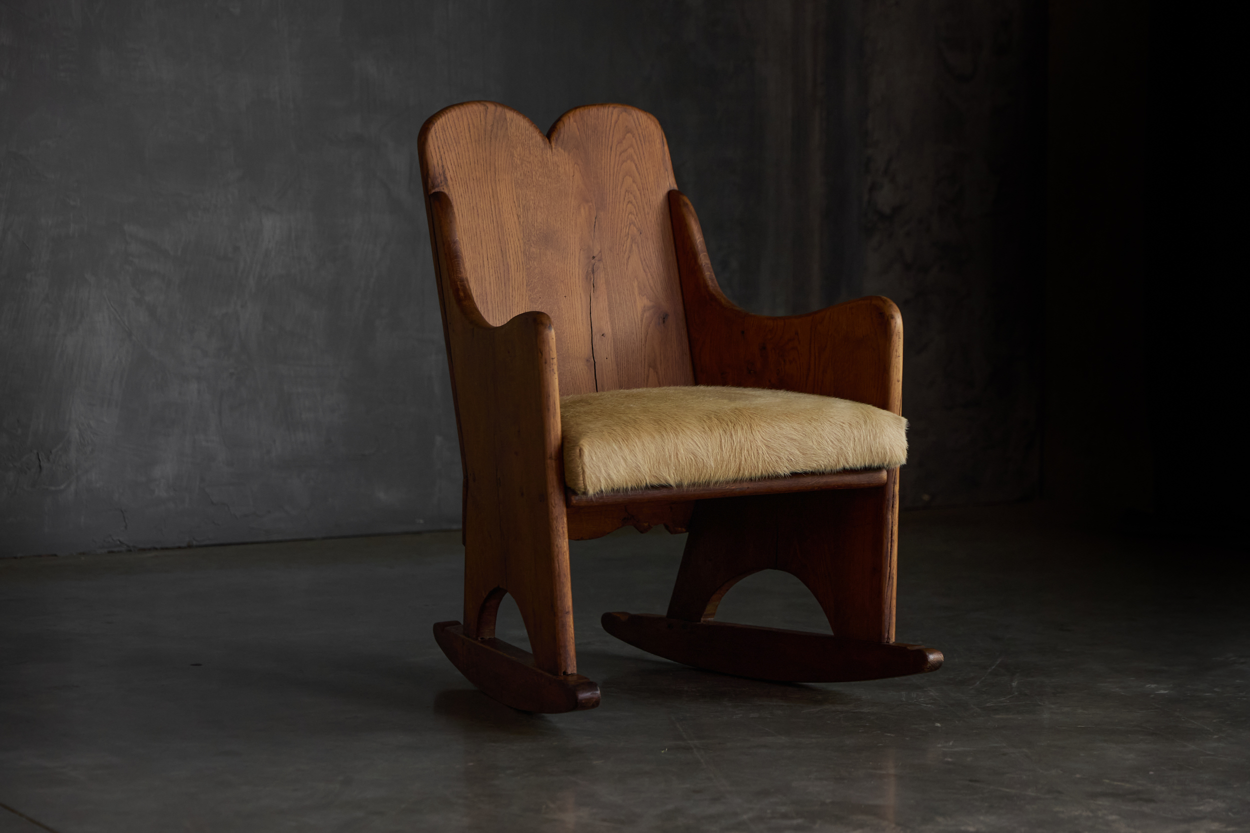 Rocking Armchair in the Style of Axel Einar Hjorth - 1930s