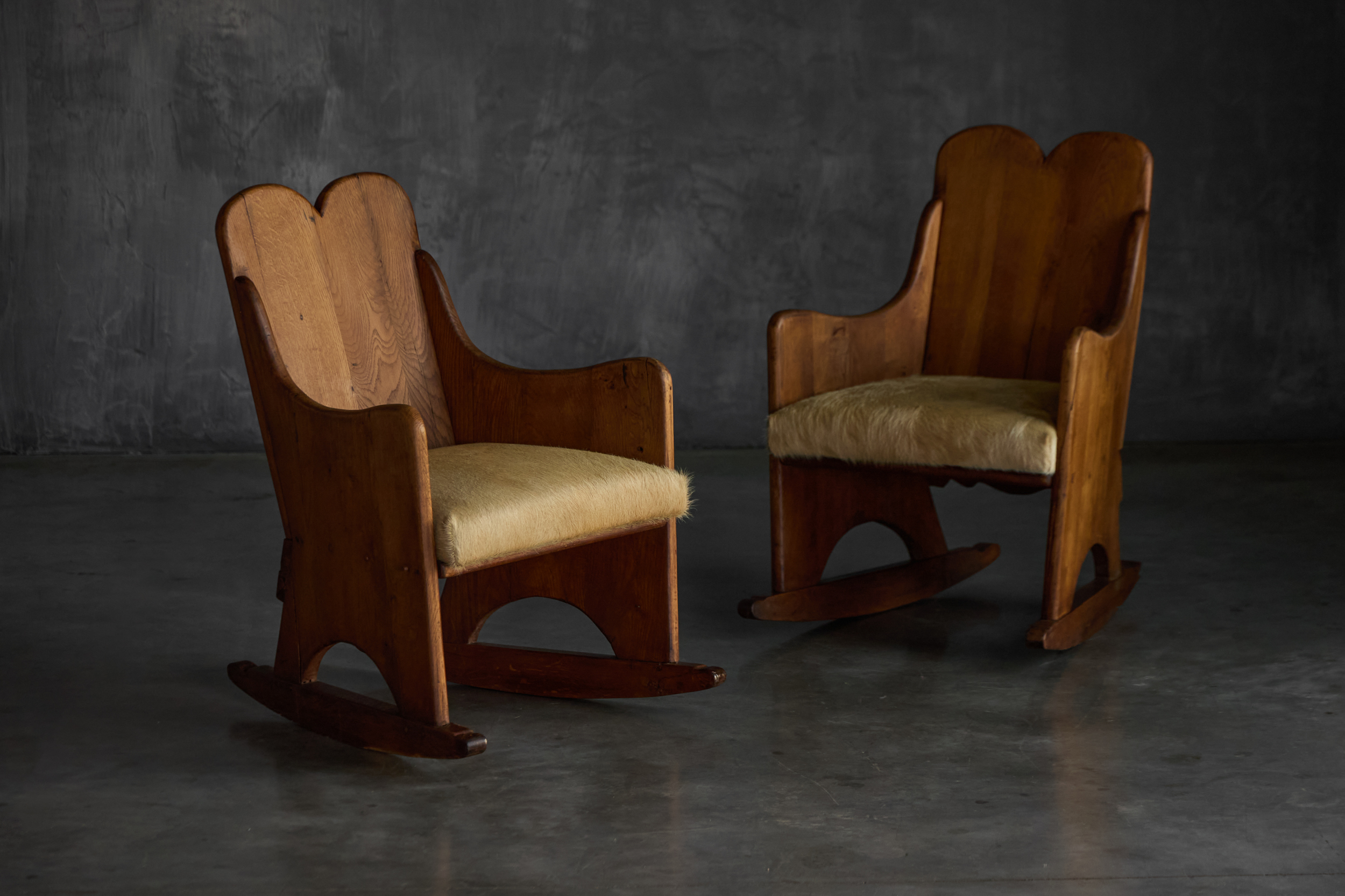 Rocking Armchair in the Style of Axel Einar Hjorth - 1930s