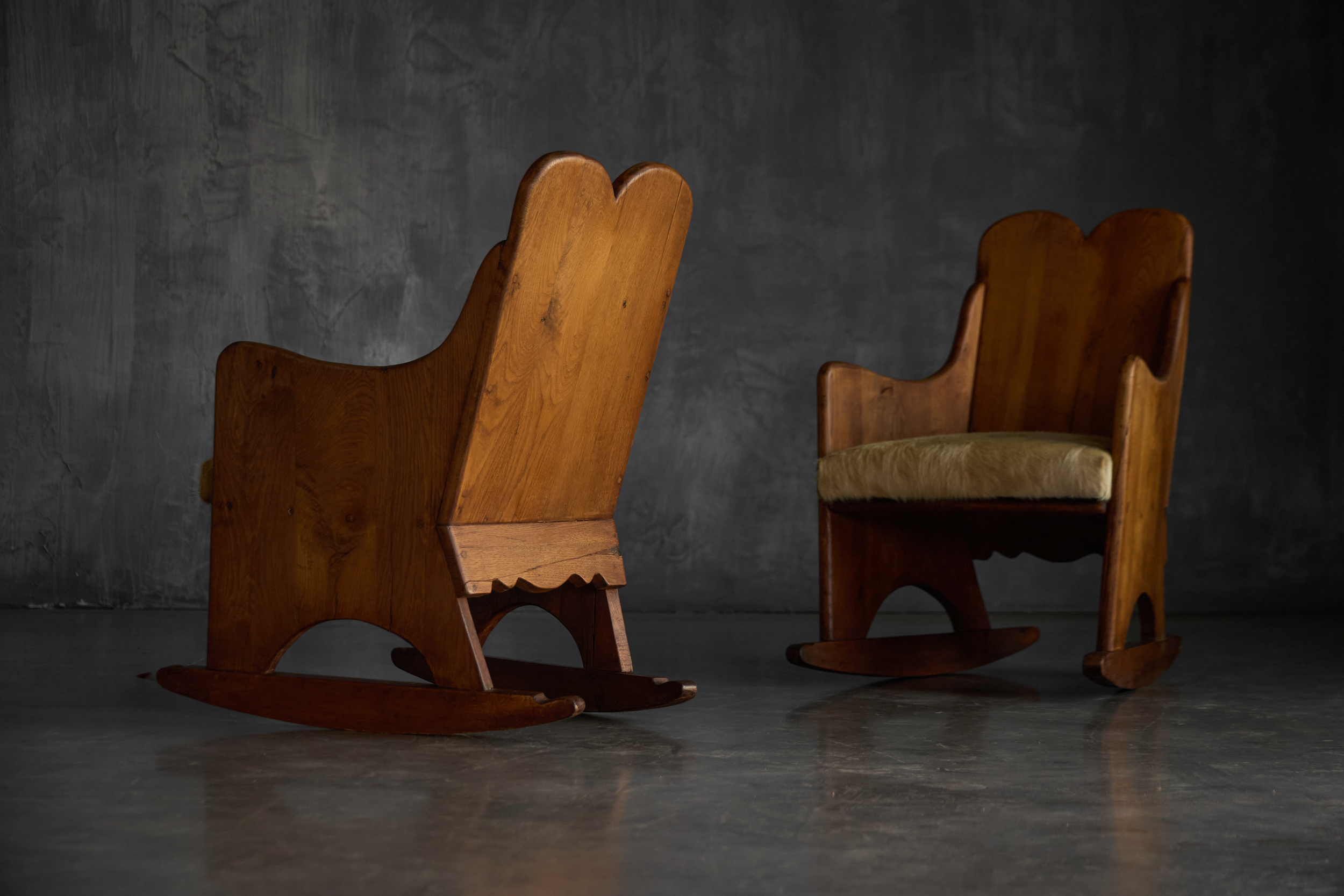 Rocking Armchair in the Style of Axel Einar Hjorth - 1930s