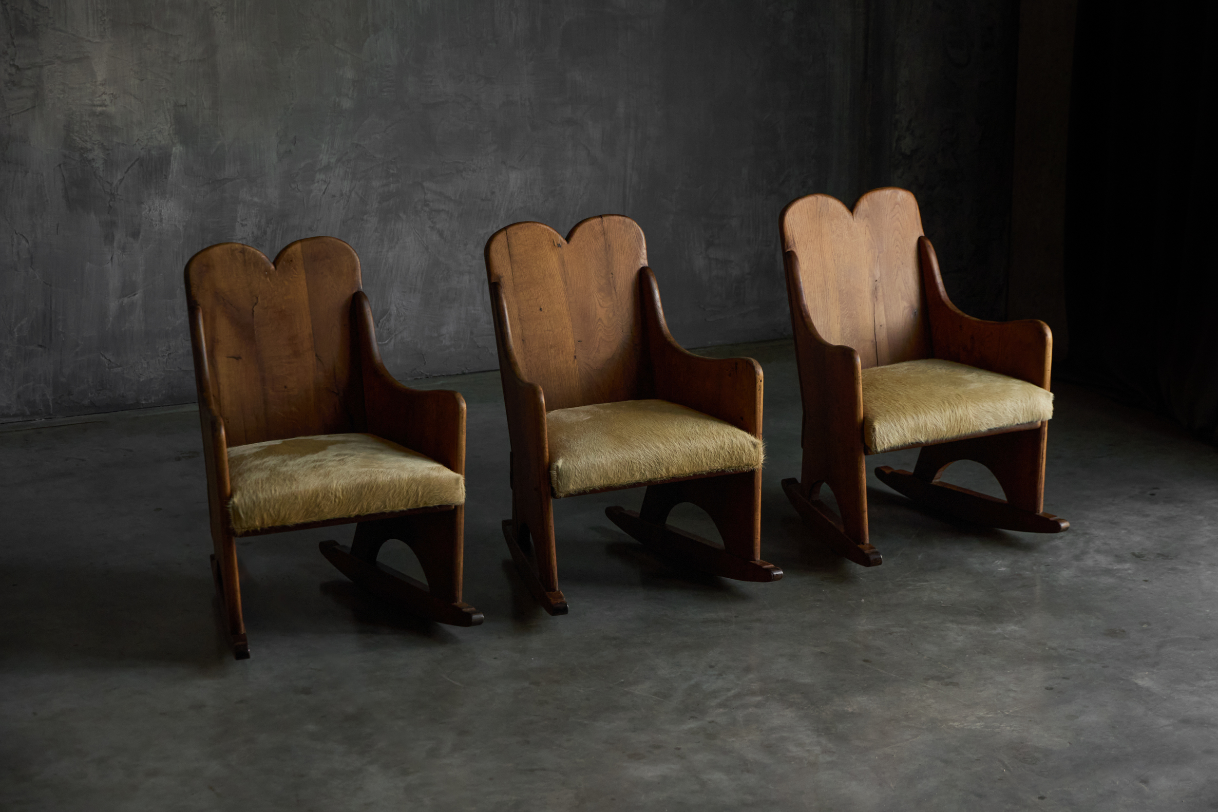 Rocking Armchair in the Style of Axel Einar Hjorth - 1930s