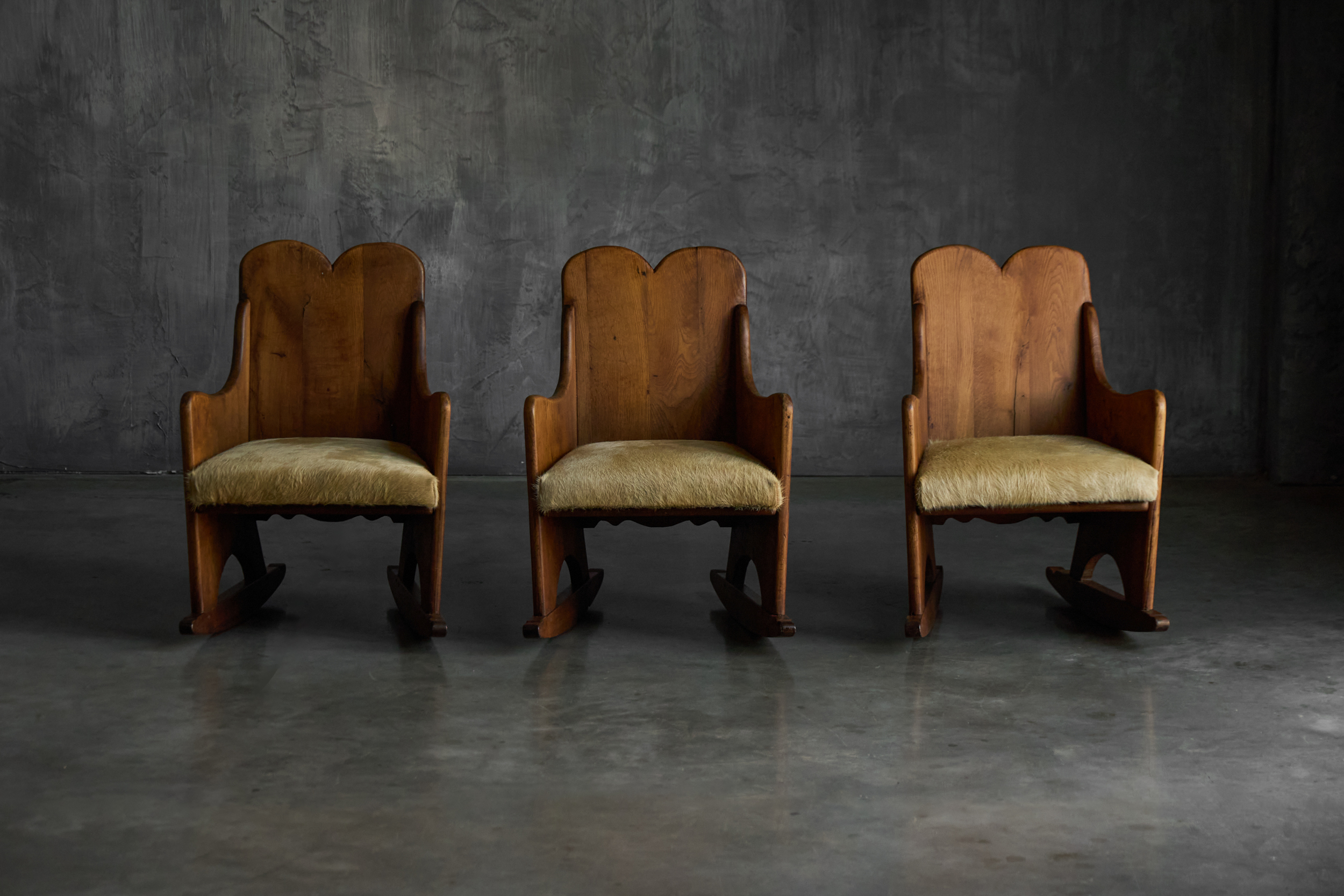 Rocking Armchair in the Style of Axel Einar Hjorth - 1930s
