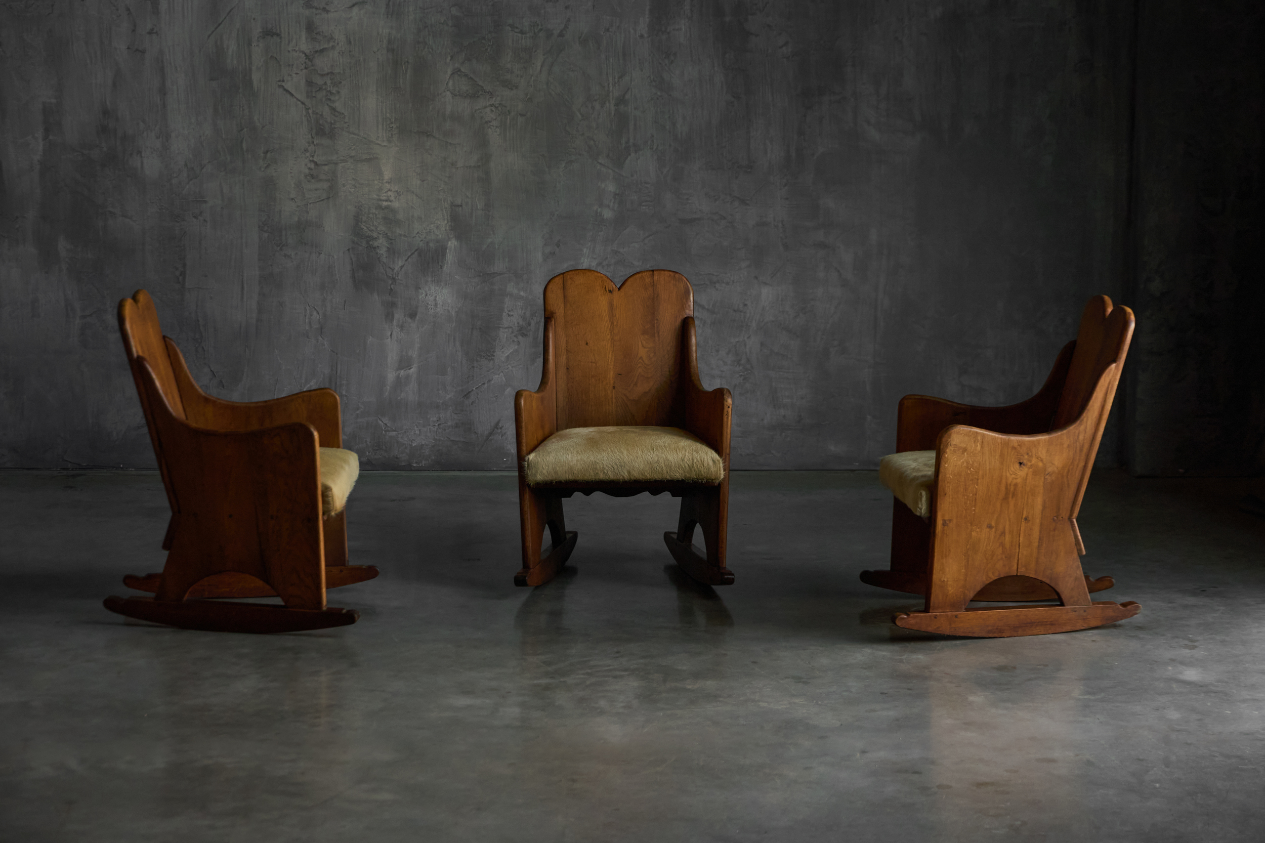 Rocking Armchair in the Style of Axel Einar Hjorth - 1930s