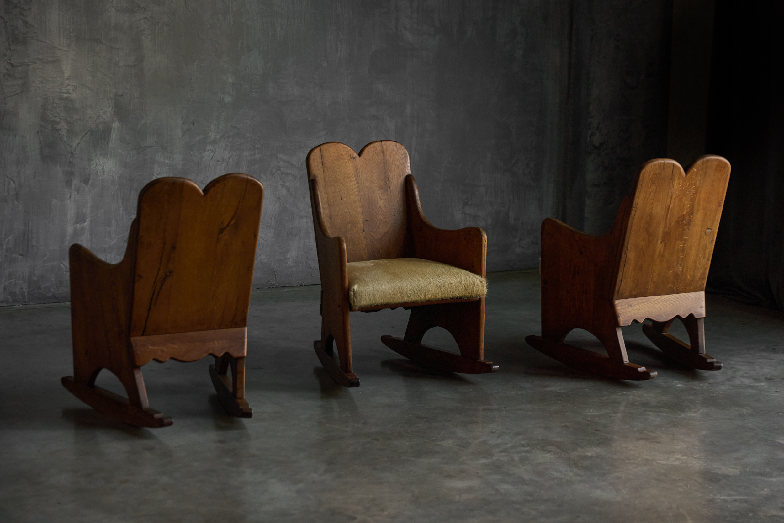 Rocking Armchair in the Style of Axel Einar Hjorth - 1930s