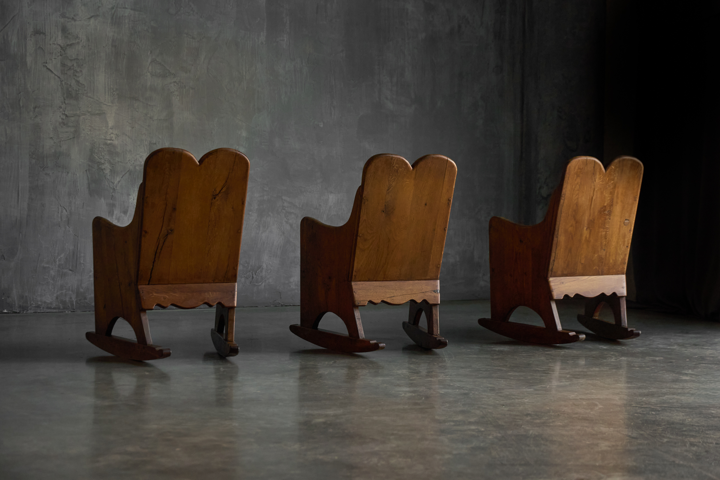Rocking Armchair in the Style of Axel Einar Hjorth - 1930s