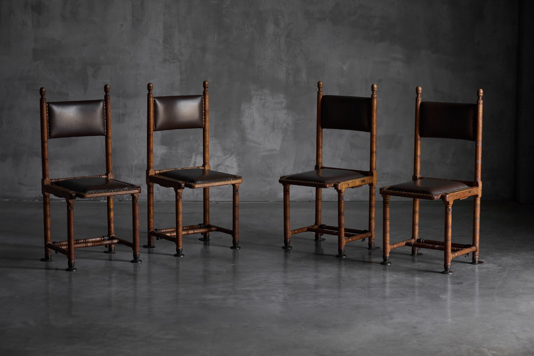 Arts & Crafts Chairs by H.P. Berlage, Netherlands - Early 20th Century