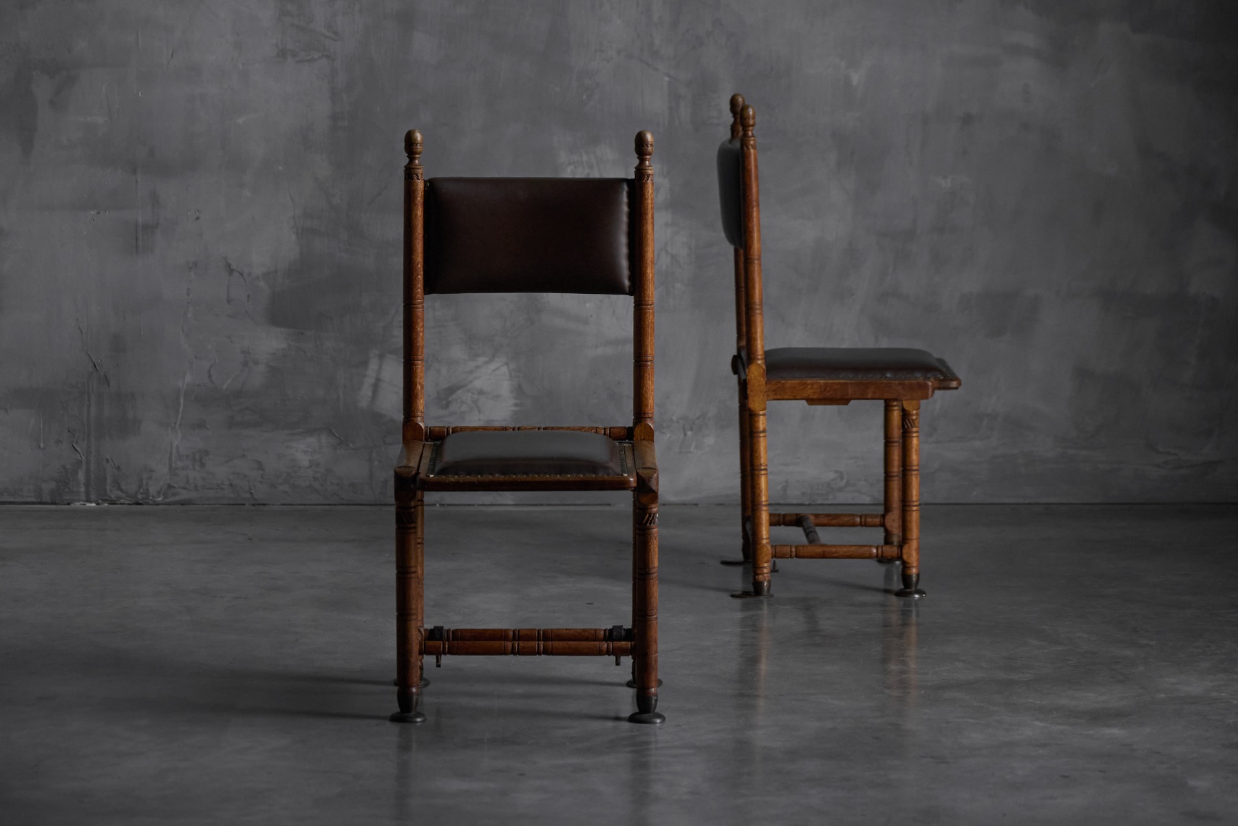 Arts & Crafts Chairs by H.P. Berlage, Netherlands - Early 20th Century