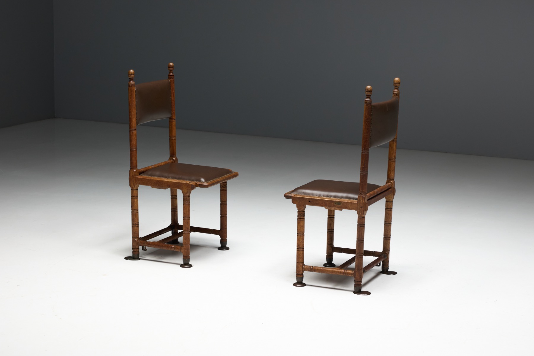 Arts & Crafts Chairs by H.P. Berlage, Netherlands - Early 20th Century