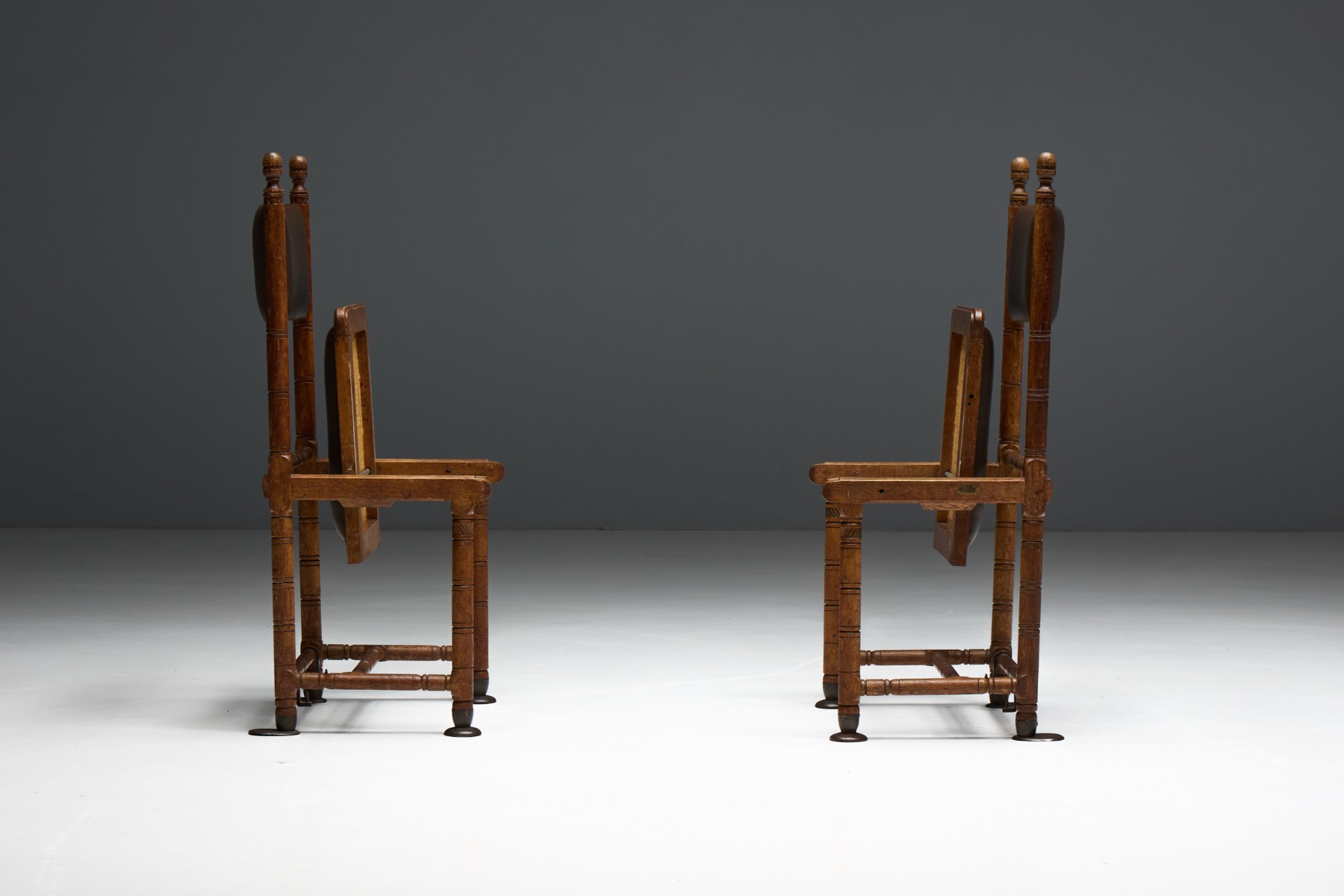 Arts & Crafts Chairs by H.P. Berlage, Netherlands - Early 20th Century