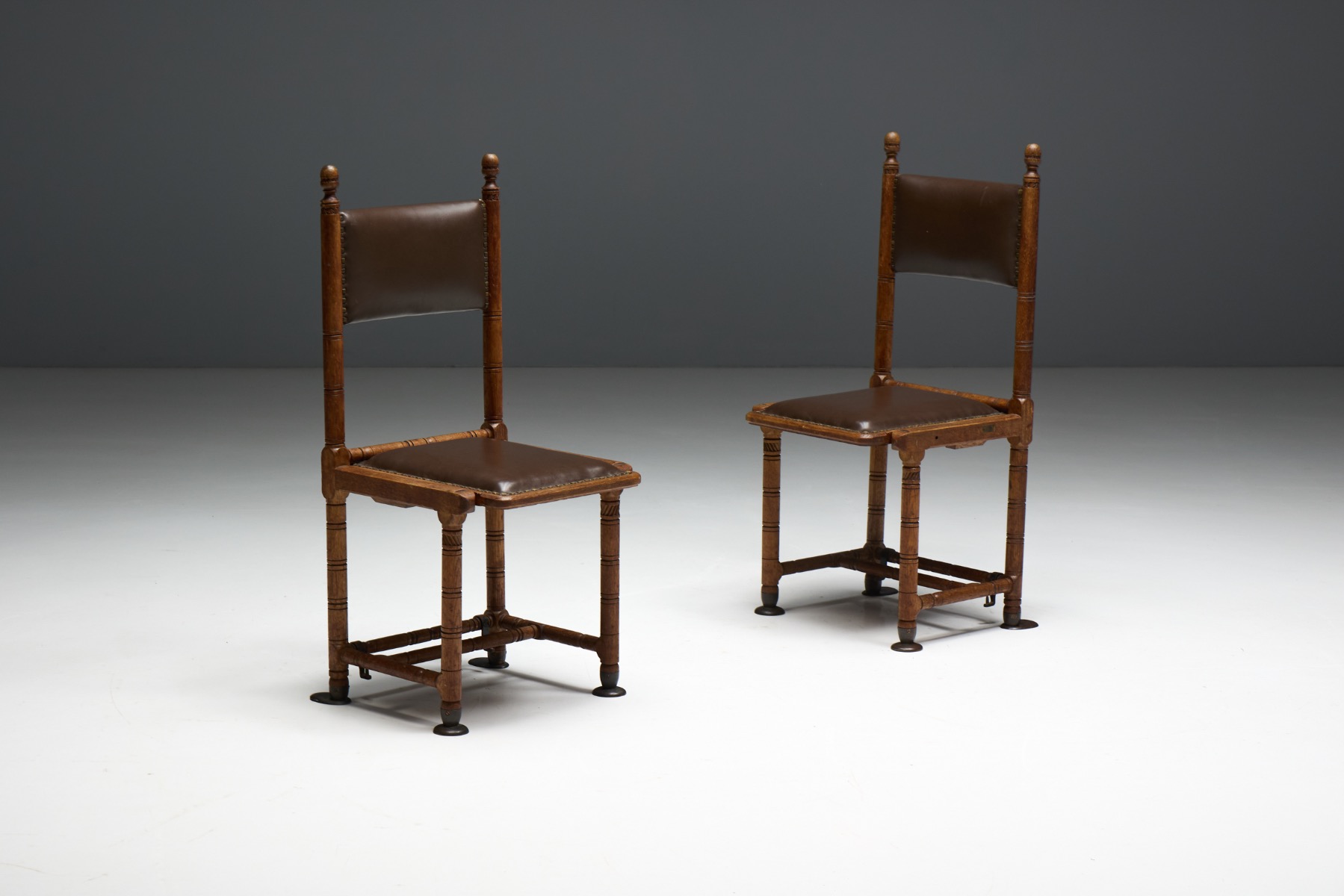 Arts & Crafts Chairs by H.P. Berlage, Netherlands - Early 20th Century