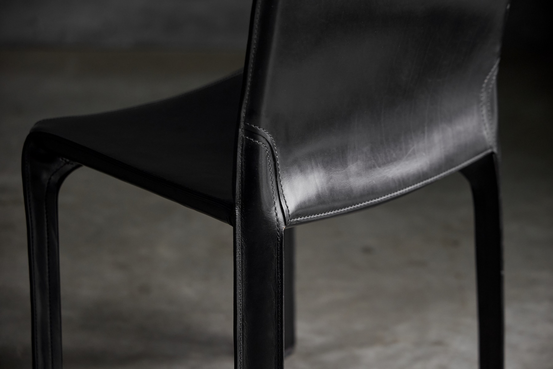 CAB 412 Chairs by Mario Bellini for Cassina - 1970s