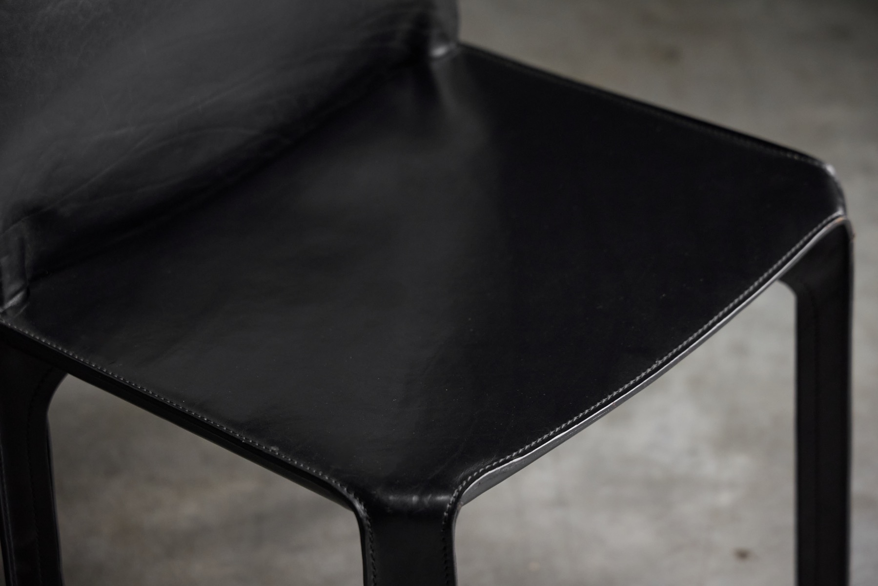 CAB 412 Chairs by Mario Bellini for Cassina - 1970s