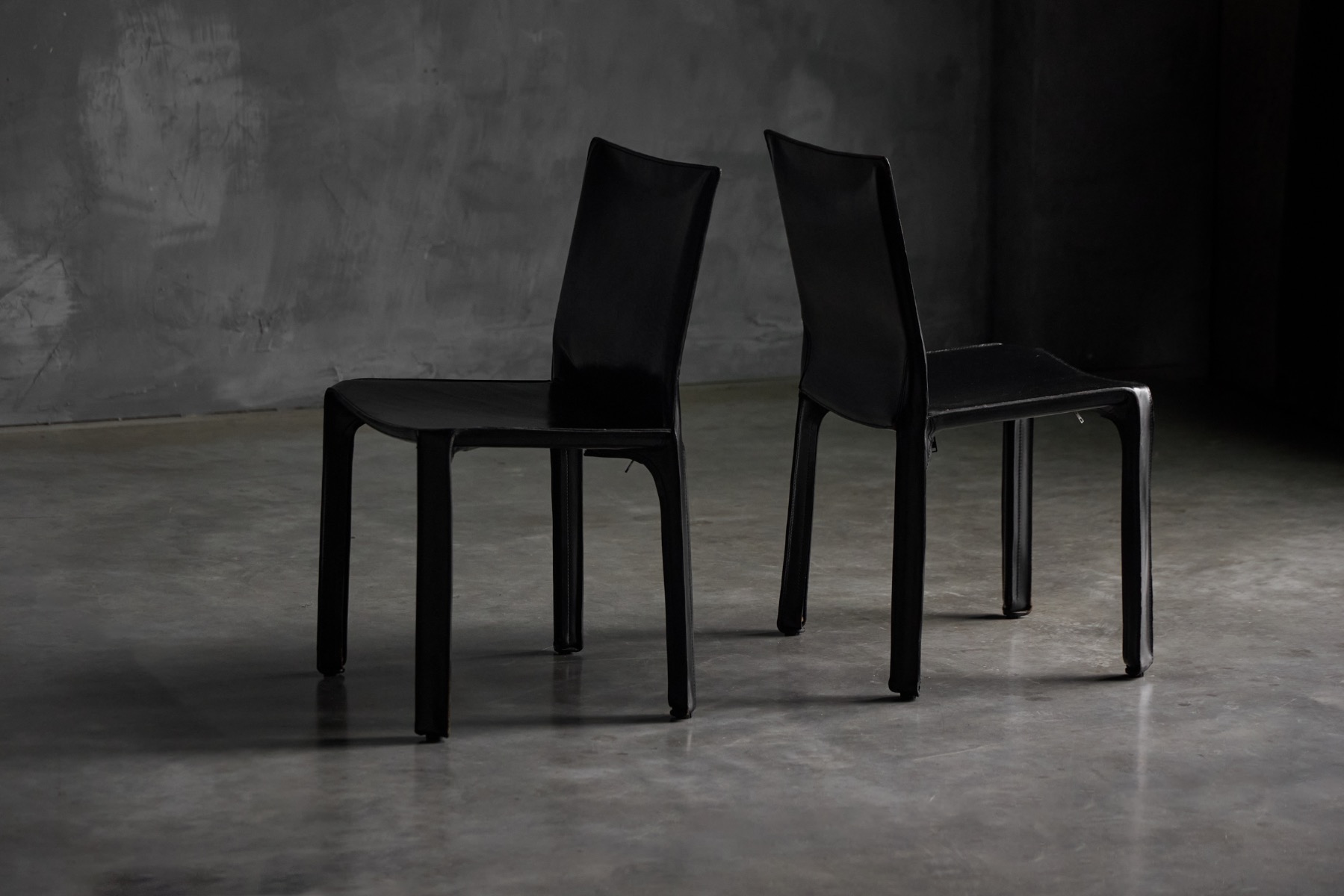 CAB 412 Chairs by Mario Bellini for Cassina - 1970s