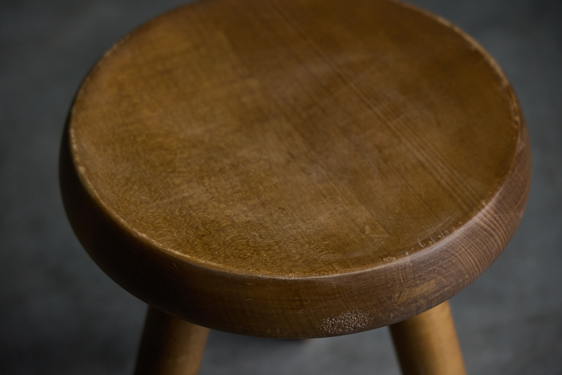 Authentic Berger stool Charlotte Perriand design