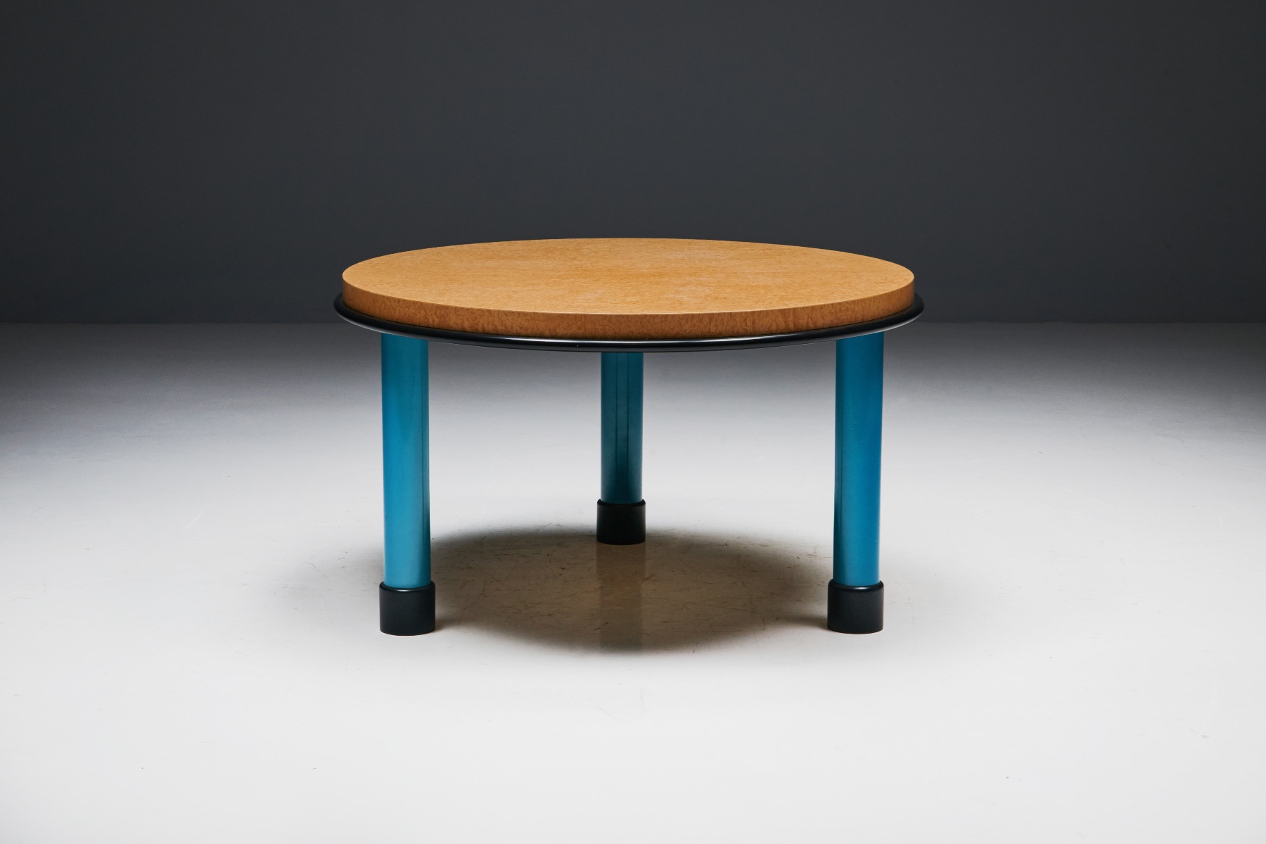 Burl Wood Memphis Table by Ettore Sottsass - 1990s