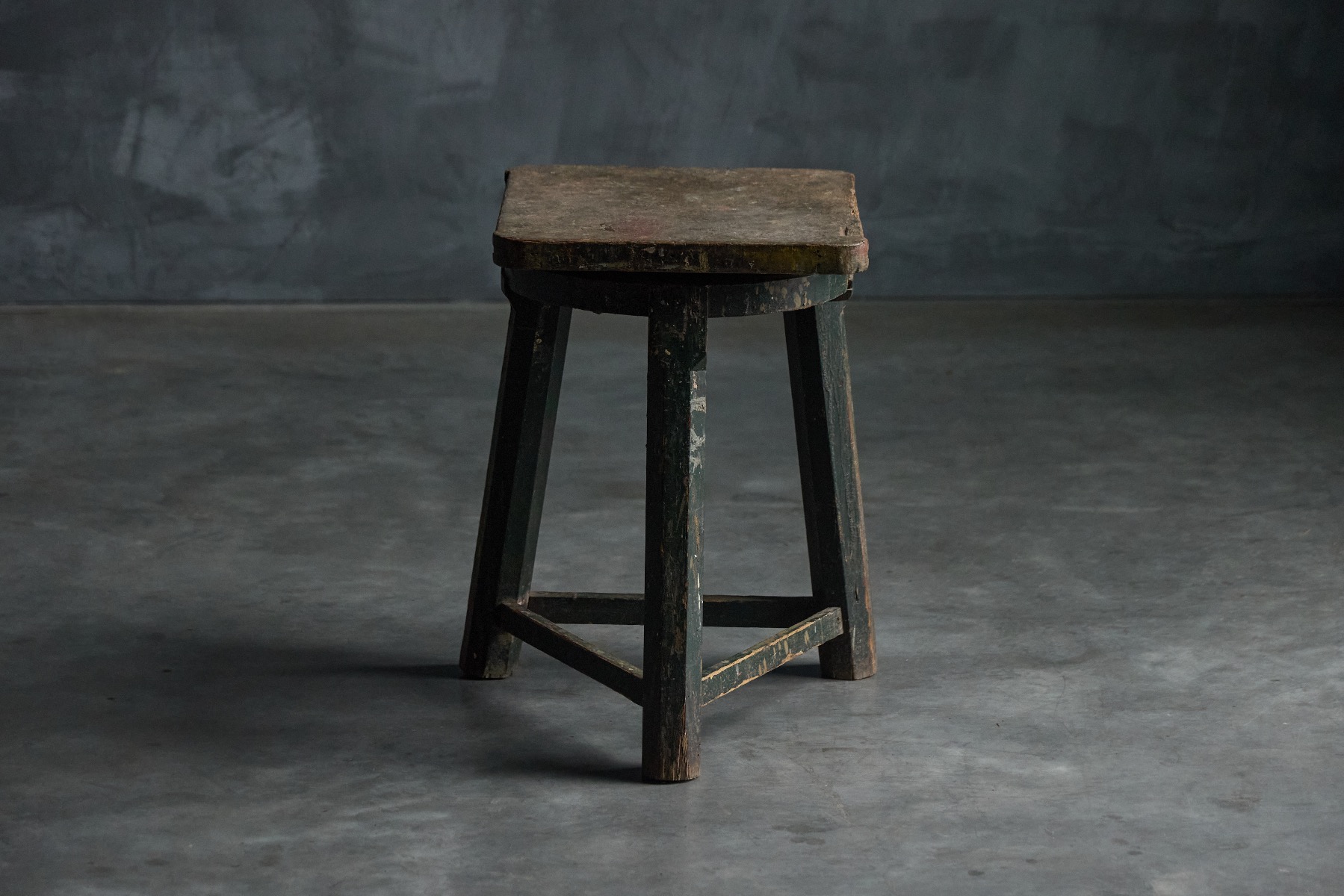 Antique rural industrial seating piece