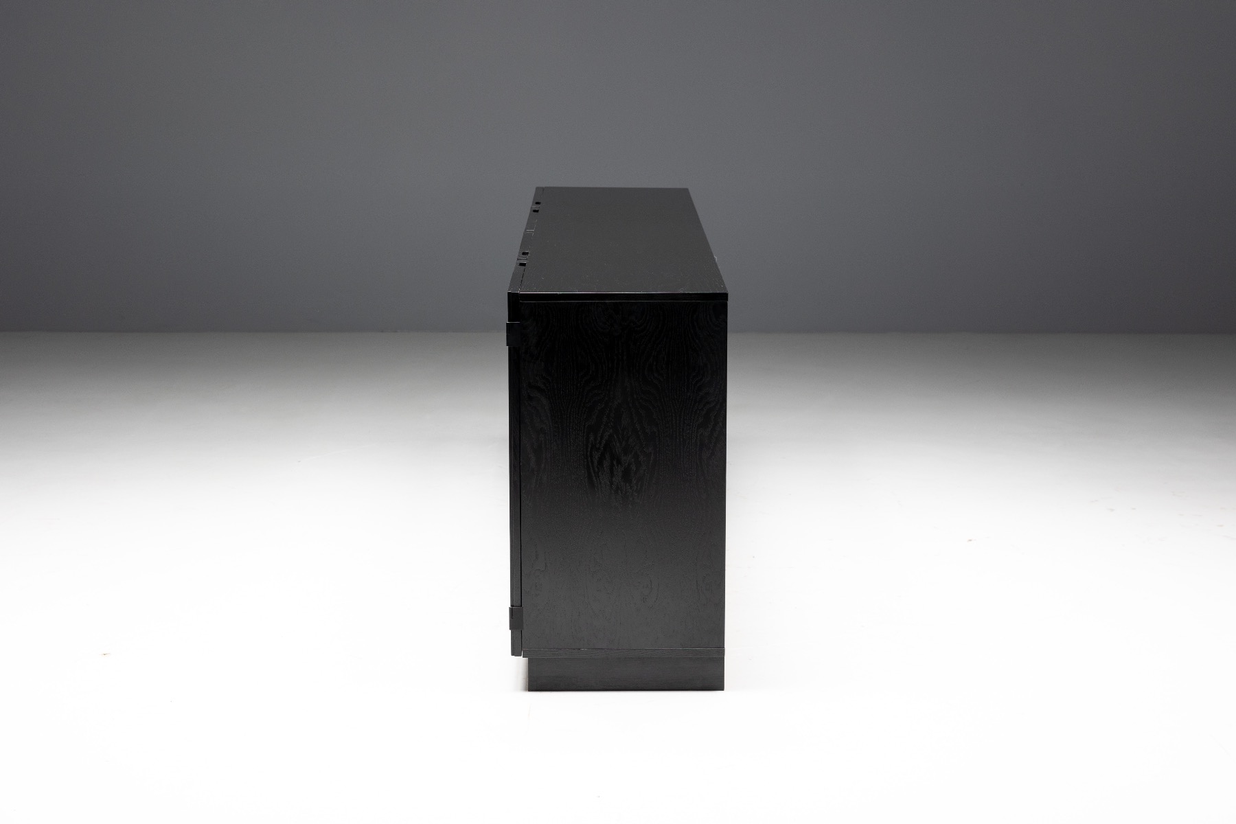 Architectural brutalist sideboard from Belgium