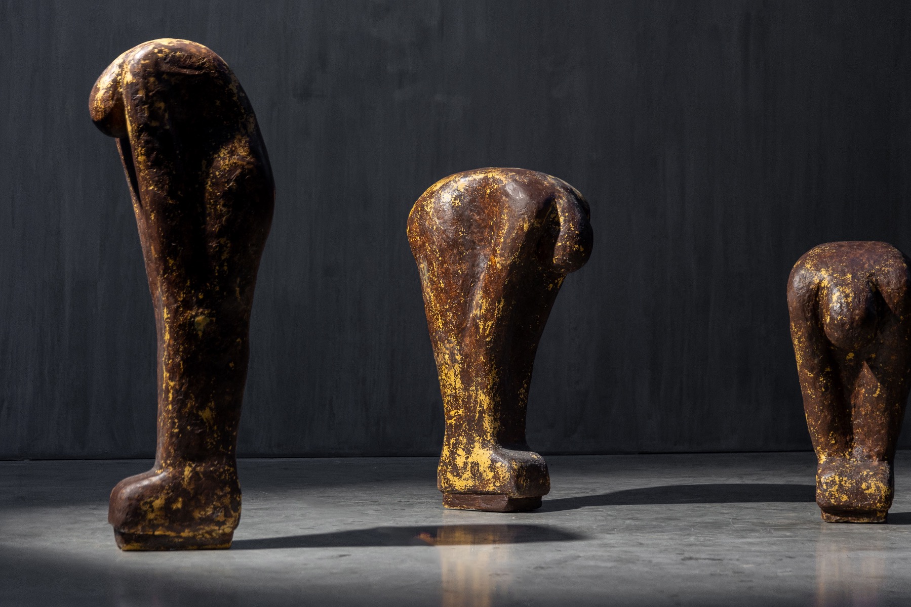 Artistic sculptural figures from the Resurrection series