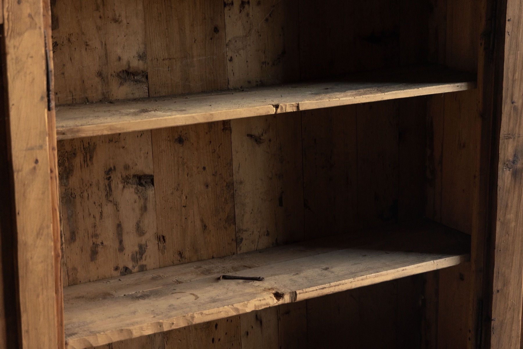 Traditional 19th century country storage unit