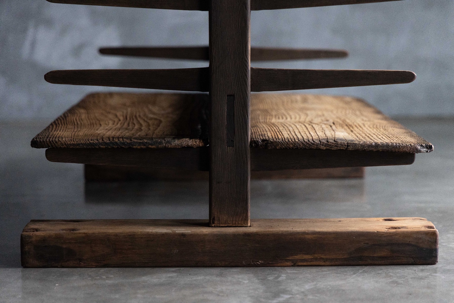 Heritage alpine drying rack with rustic character