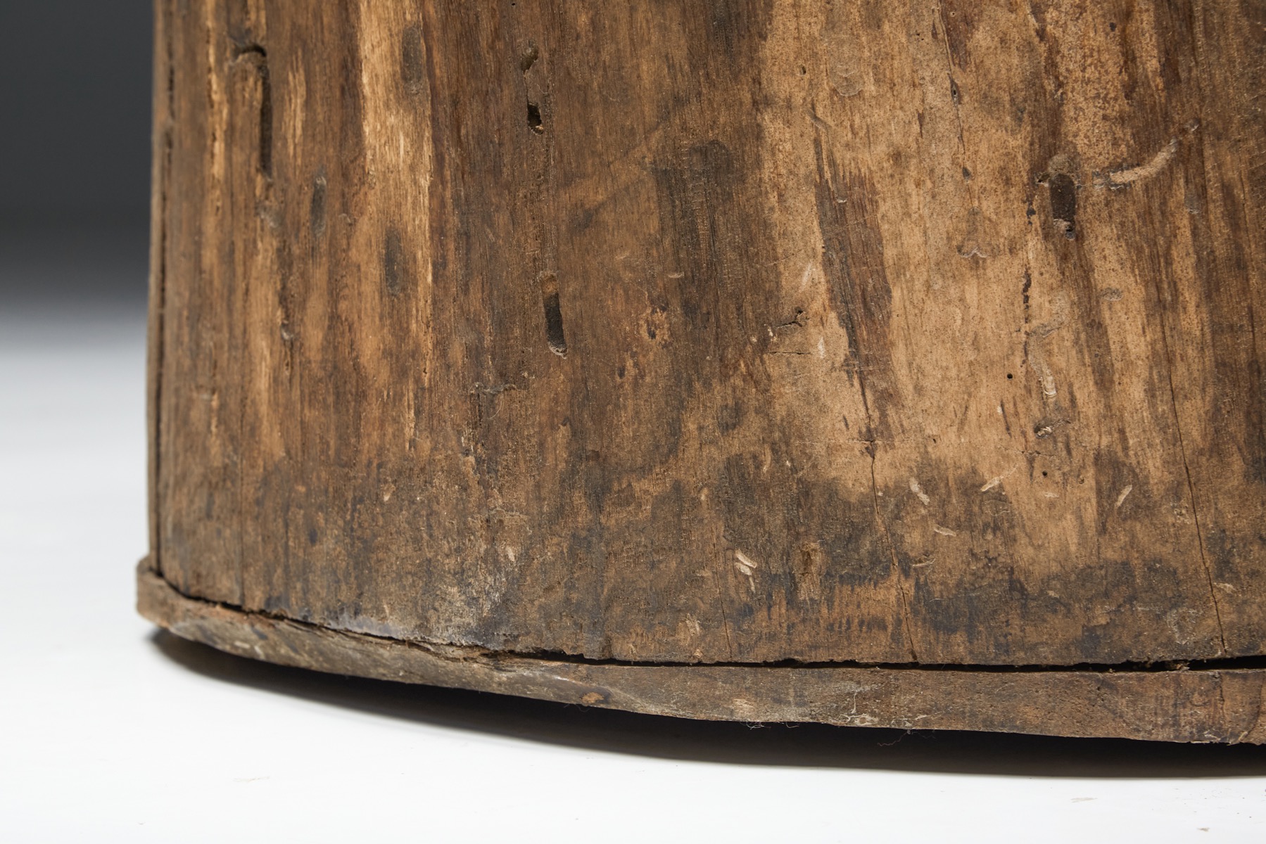 Authentic monoxylite cabinet from the nineteenth century