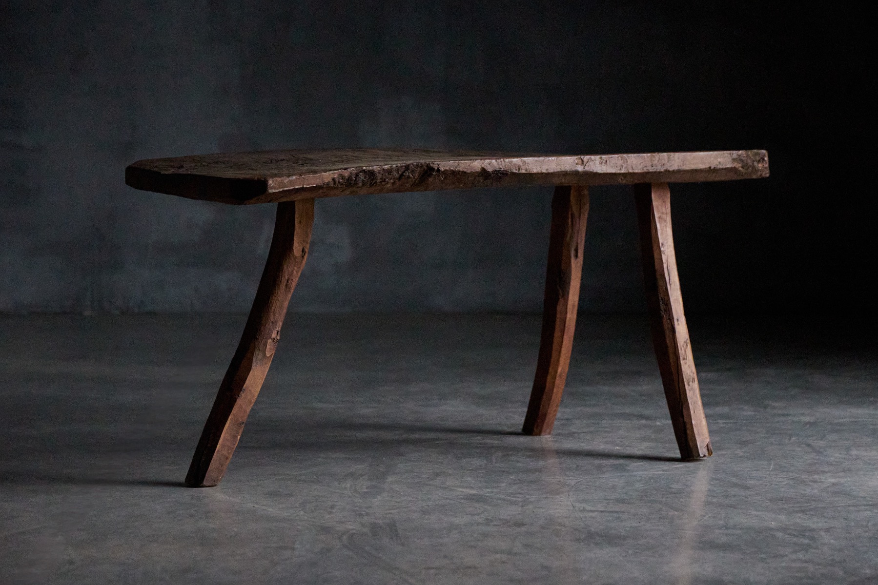 Authentic vernacular brutalist side table