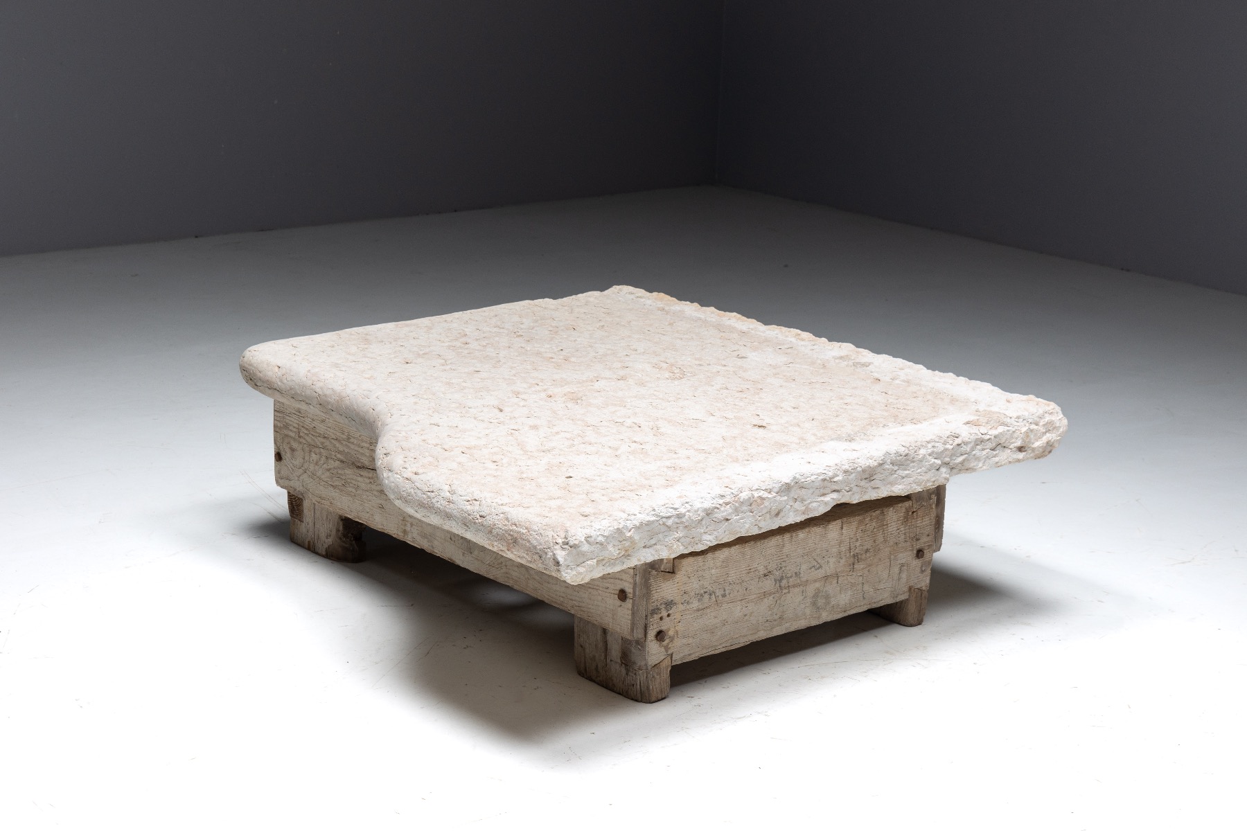 Farmhouse rustic stone tables 1800s