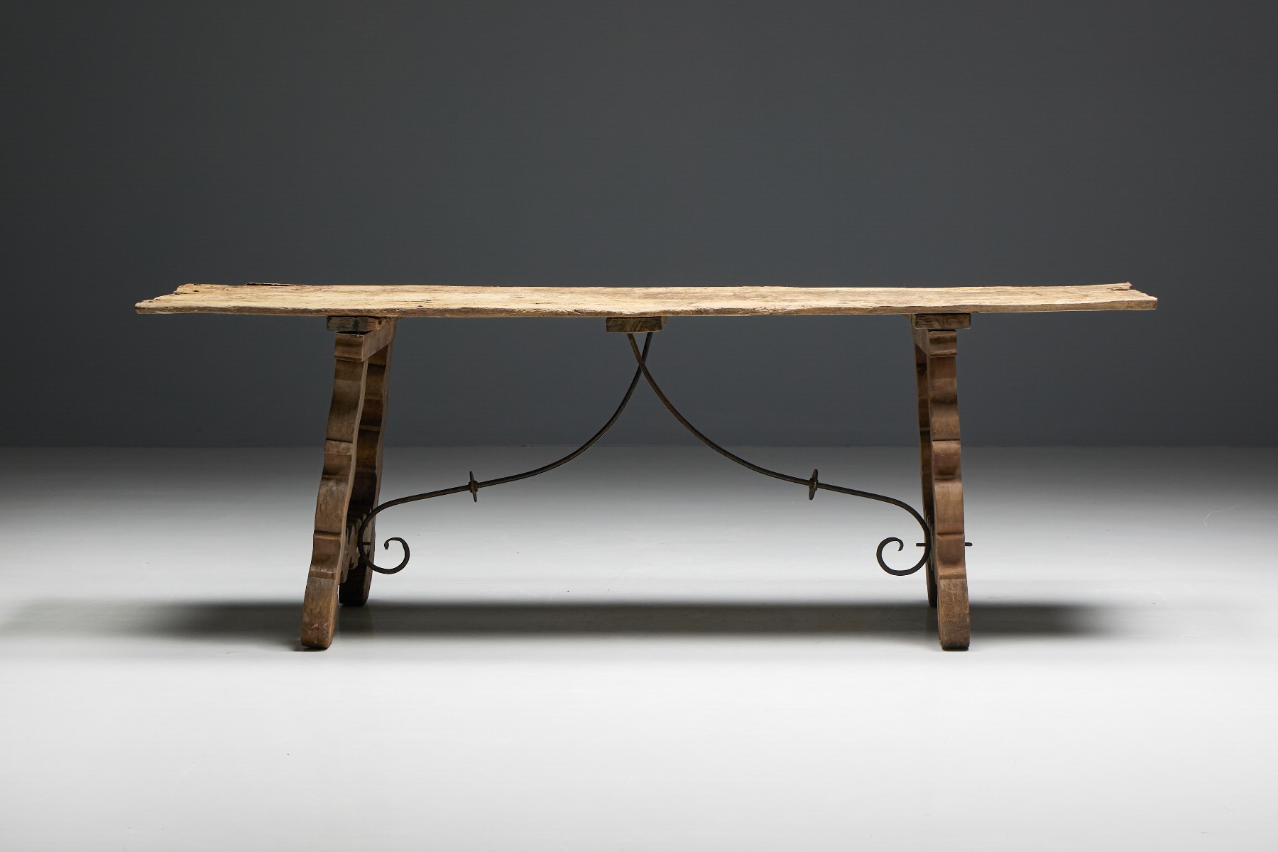 Collectible 19th century folk table