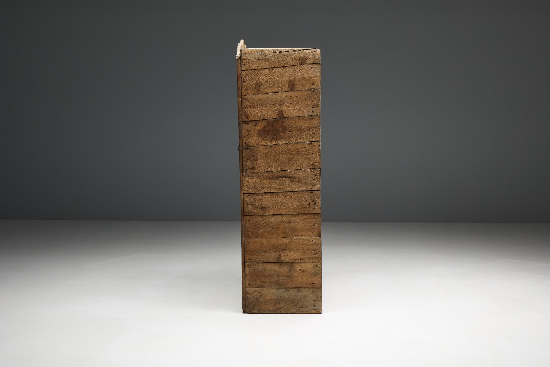 Collectible Alpine wooden storage unit