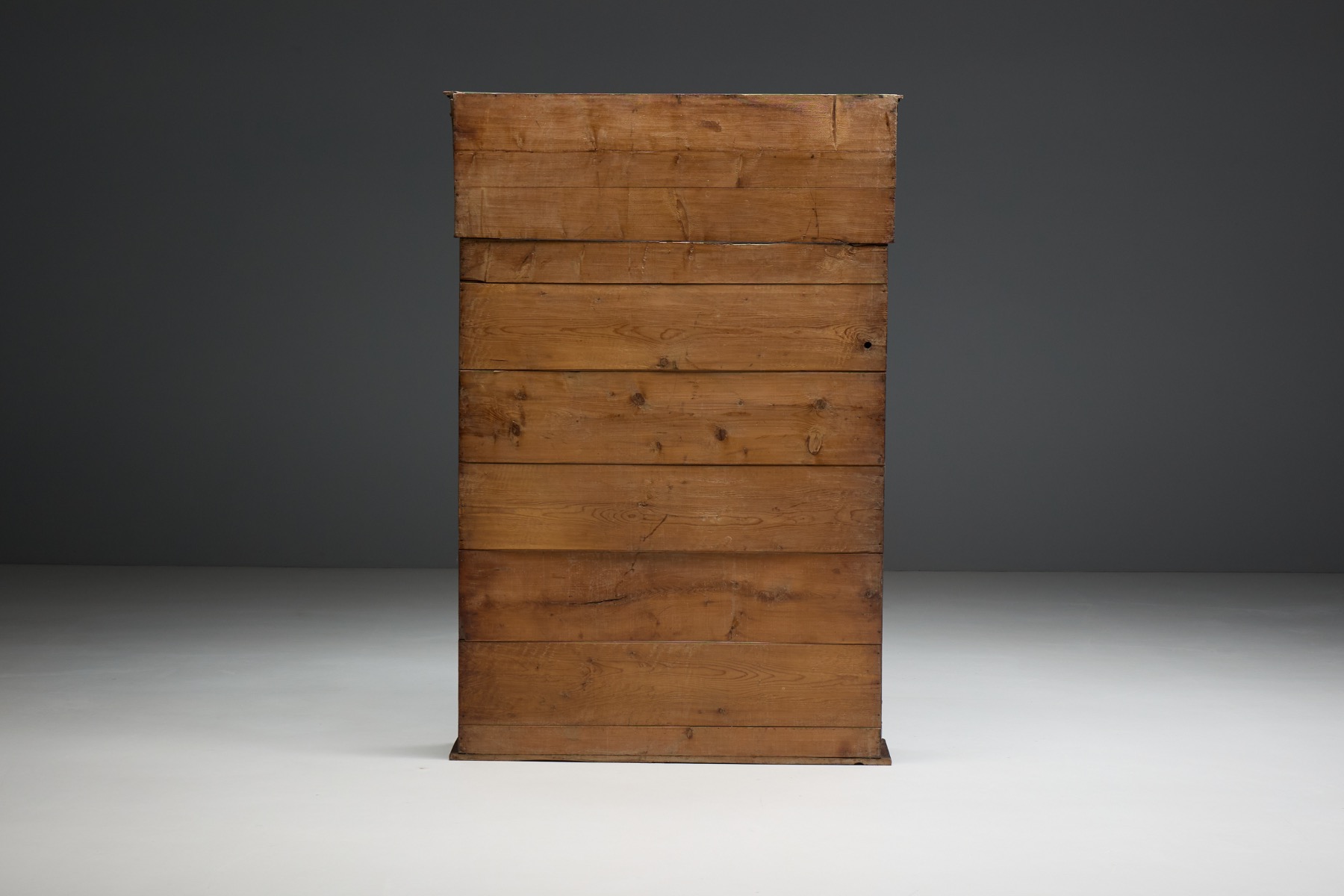 Collectible antique expressive carved bookcase from France, 19th century  