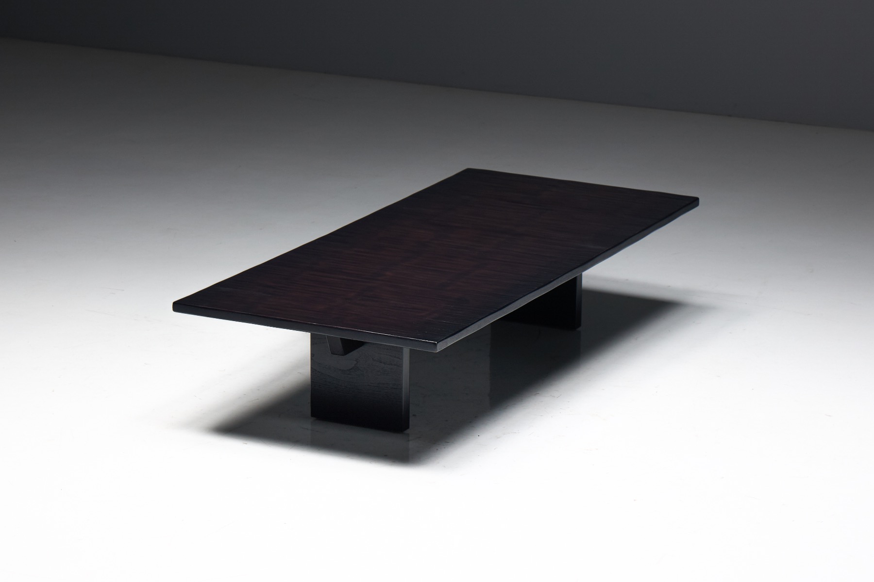 Collectible bamboo coffee table by Axel Vervoordt
