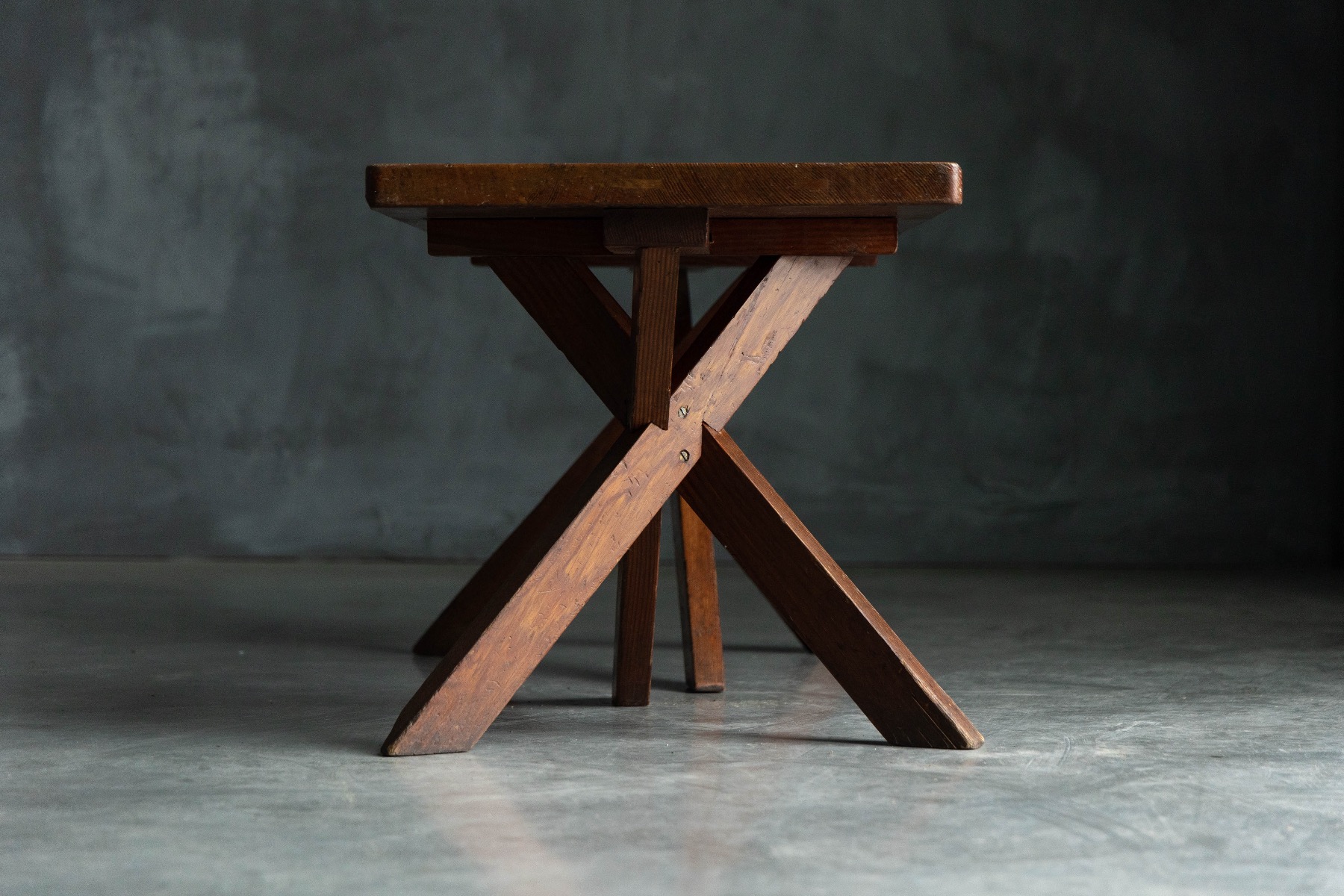 Iconic Les Trois Arcs side table 1960s