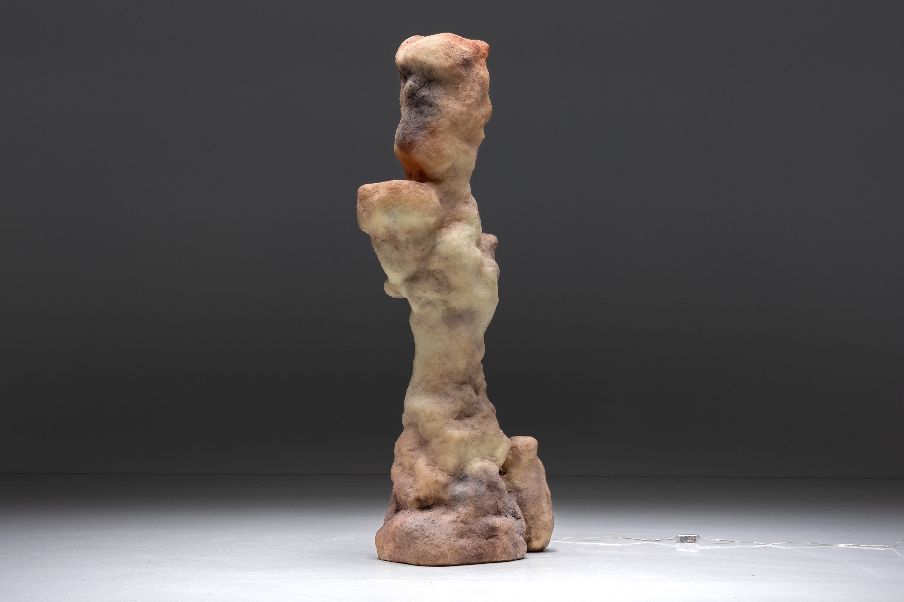 Designer lighting tufa lamp by Elissa Lacoste