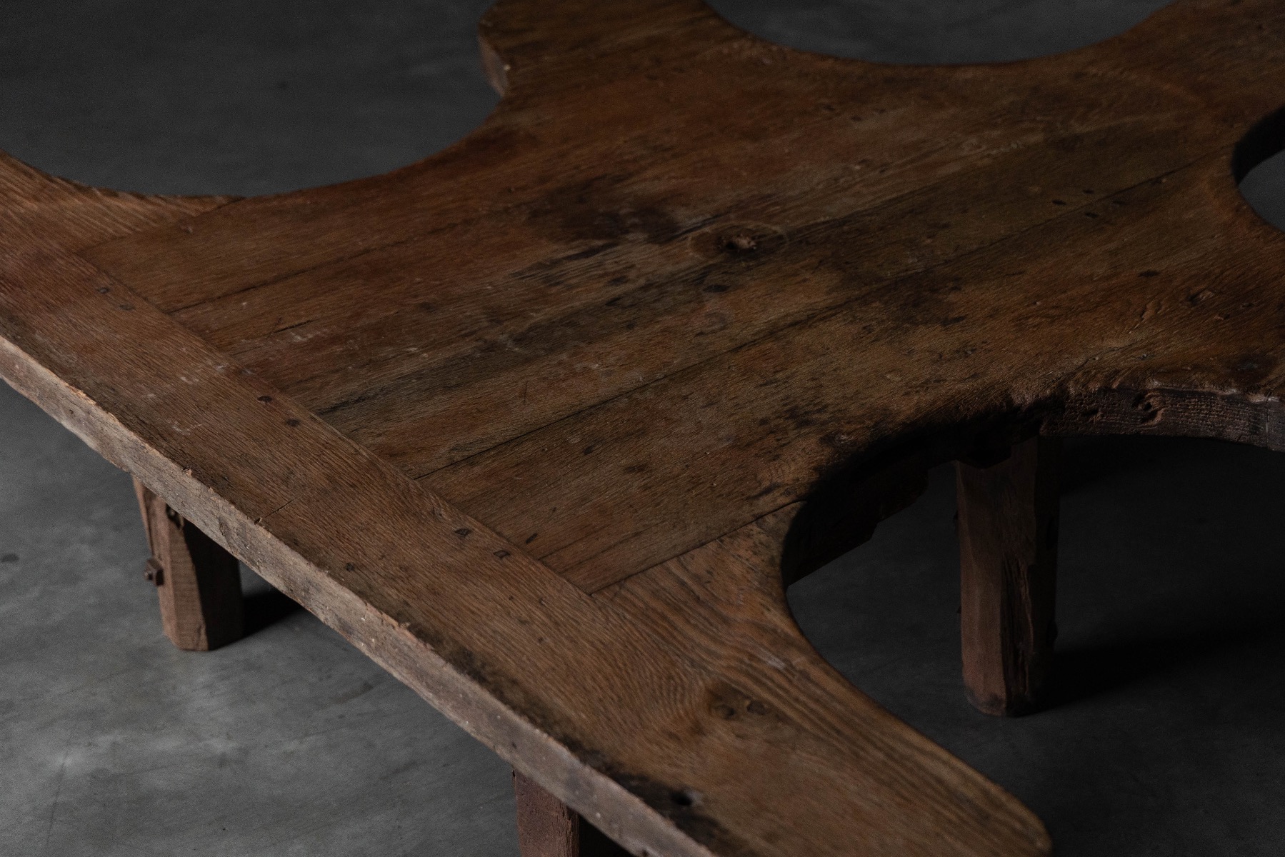Gallery level 19th century sculptural coffee table