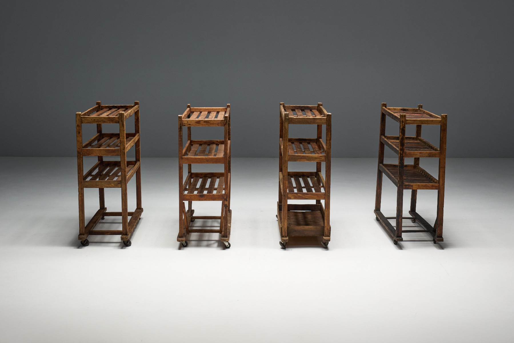 Historic bakery rack from the early 1900s