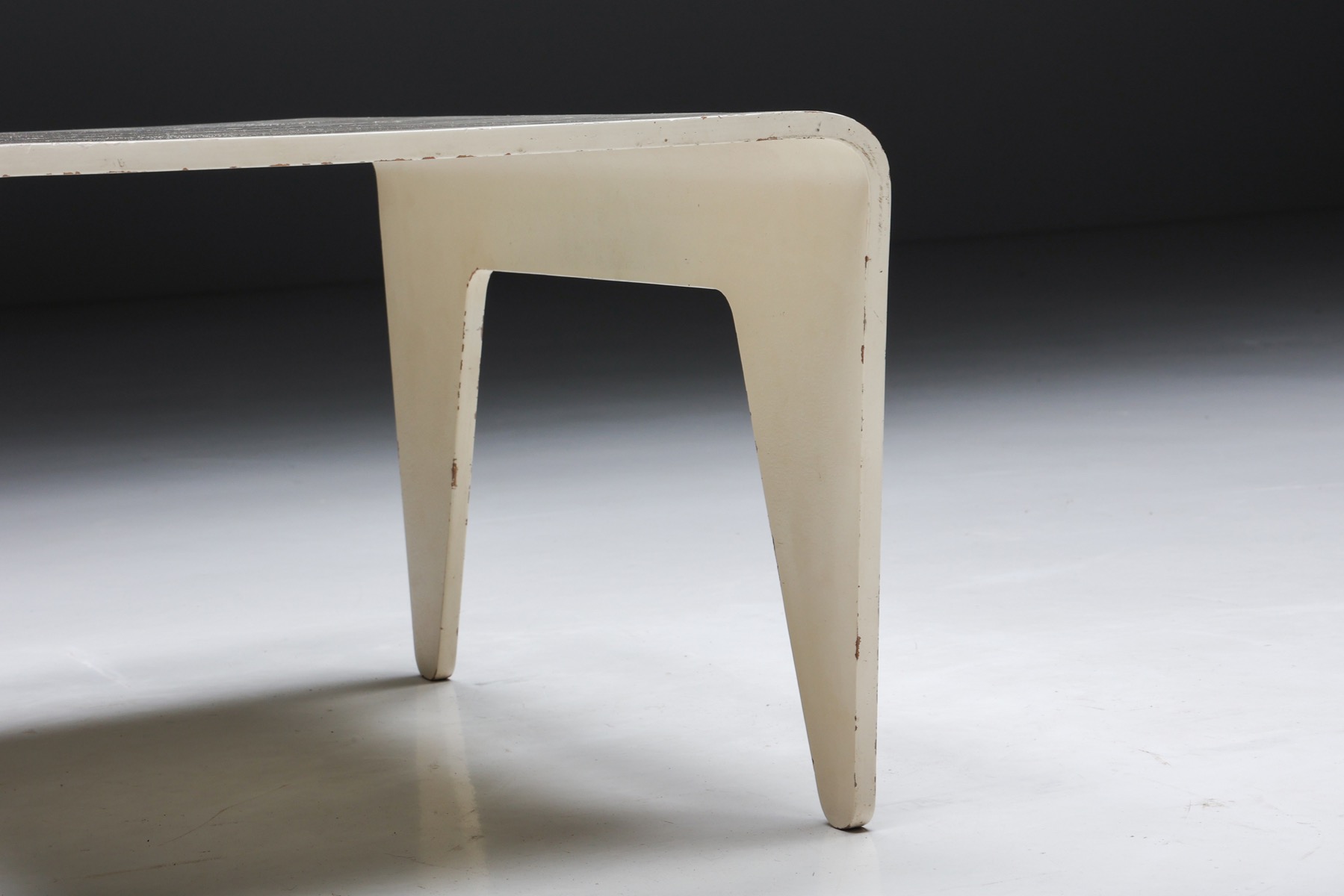 Iconic Marcel Breuer plywood nesting table from 1936