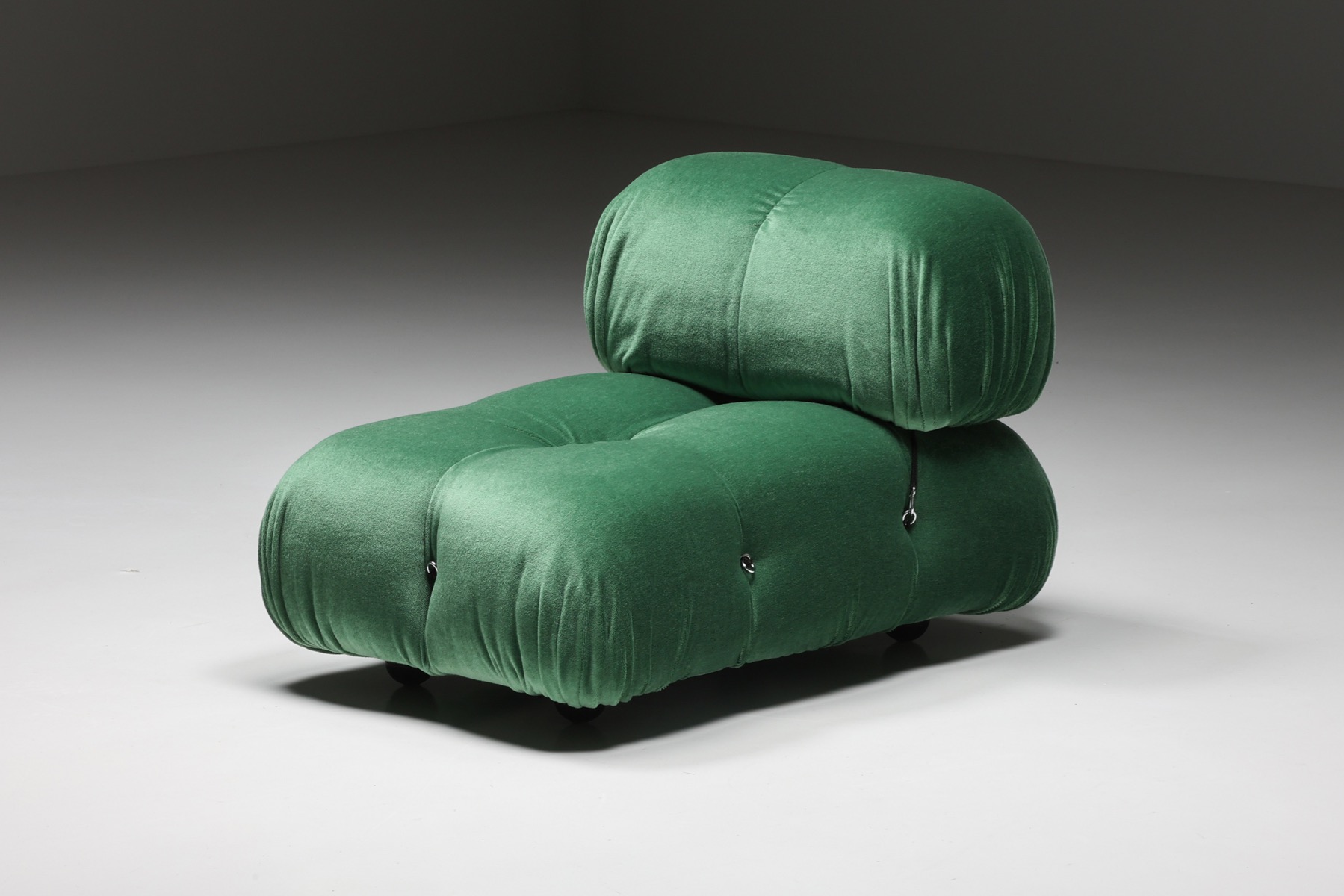 Iconic Camaleonda sofa by Mario Bellini from 1970 in velvet