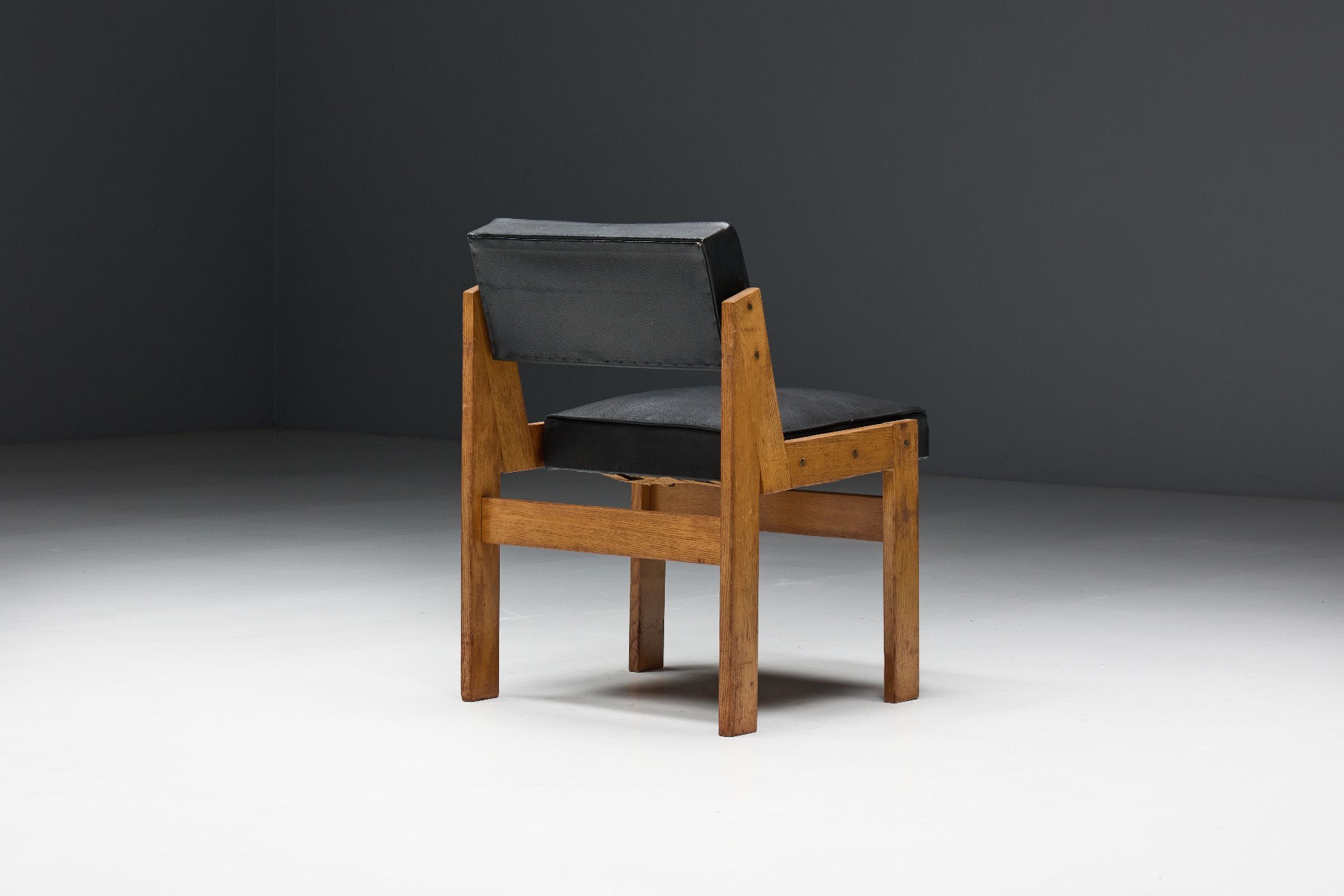 Iconic Wim den Boon chairs from the 1950s