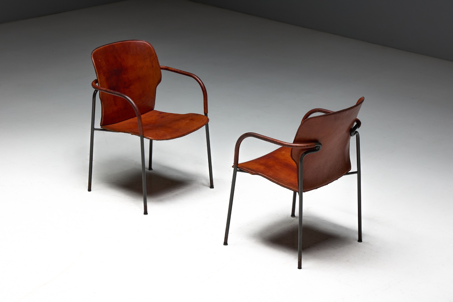 Lalanda armchair showcasing geometric modern design