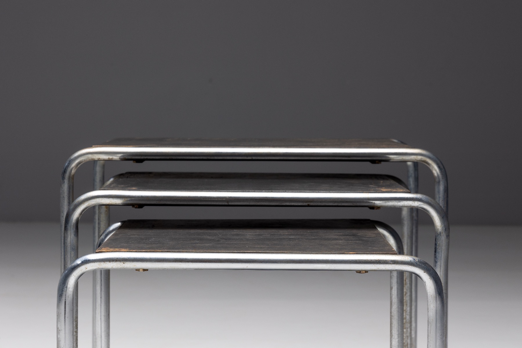 Modernist Thonet side tables 1930s