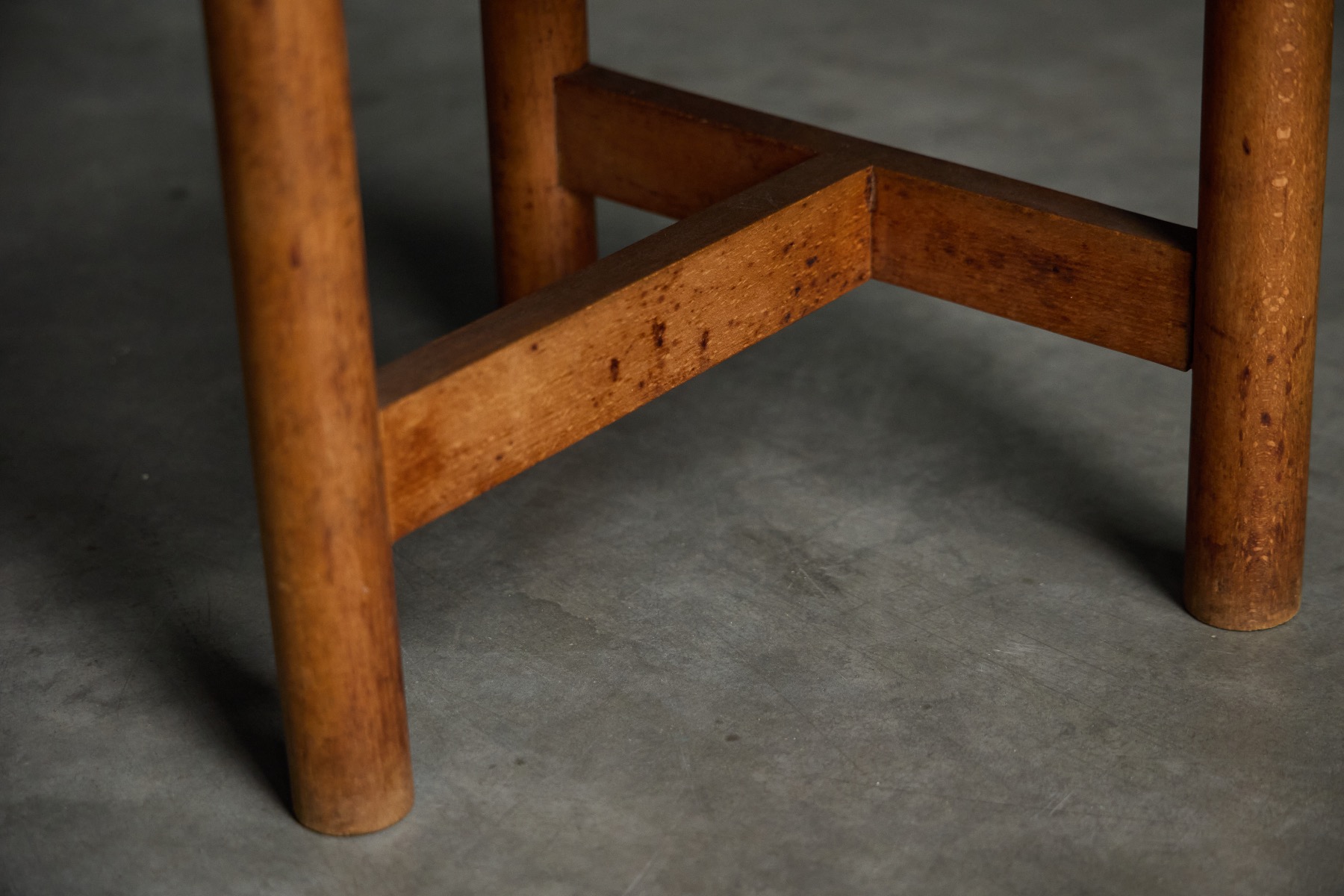Museum level one off Dutch prototype stool