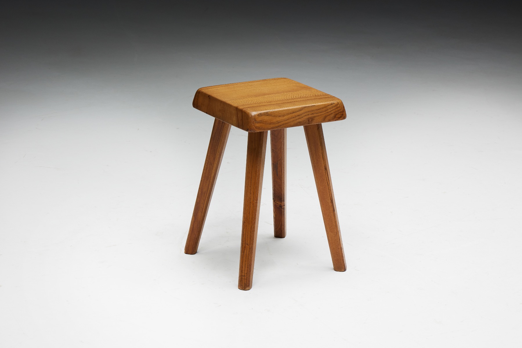 Pierre Chapo vintage S01 stools from the 1970s