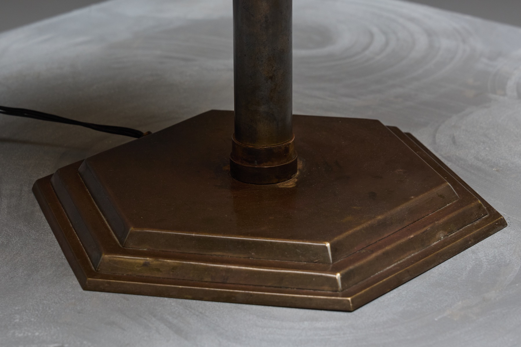 Museum level Amsterdam School table lamp