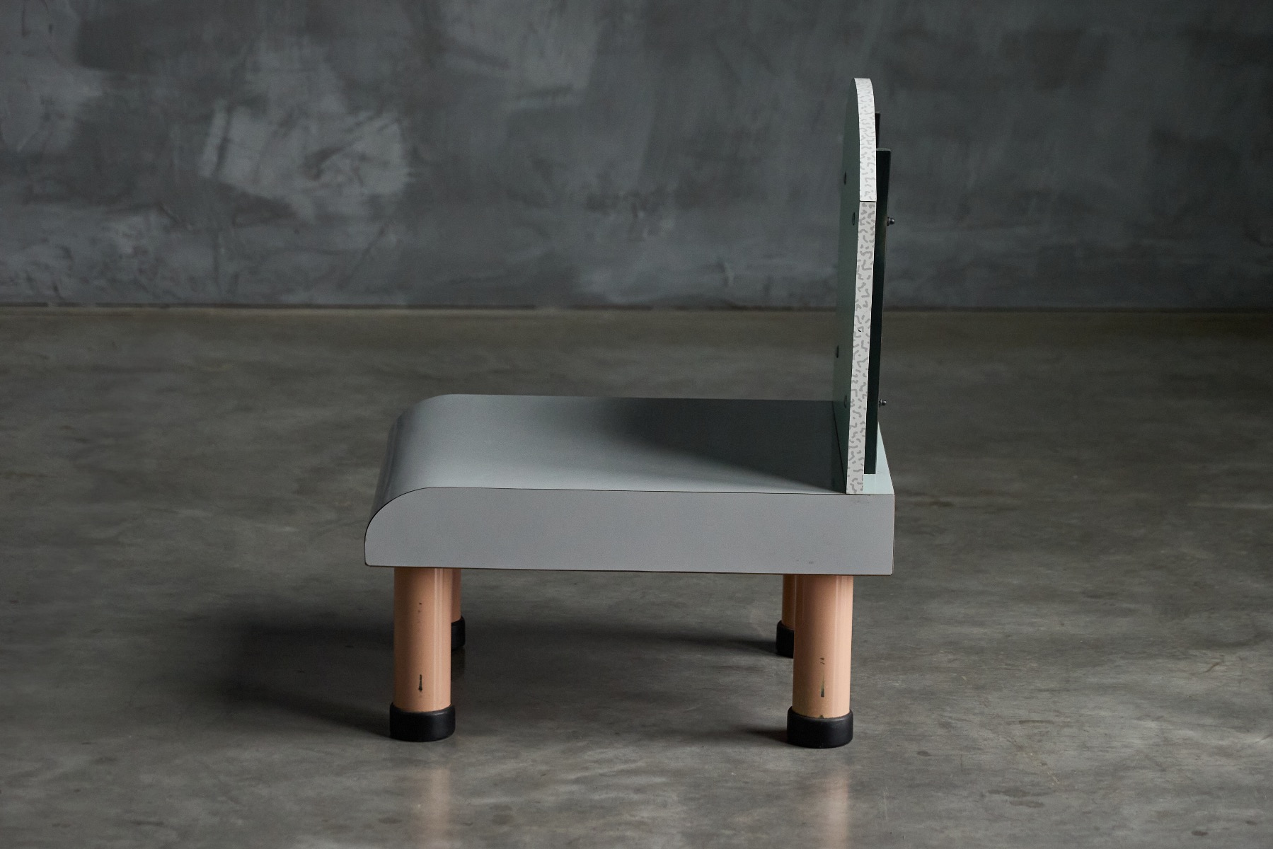 Iconic 1980s inspired postmodern chair