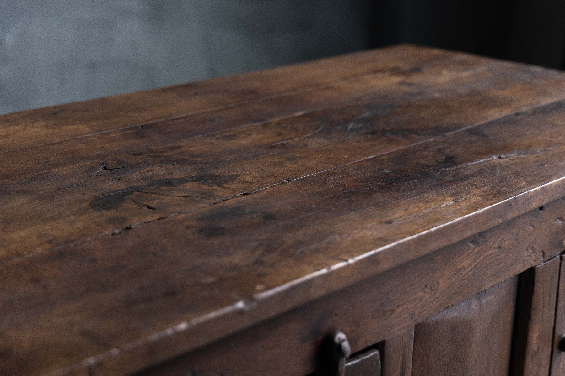 19th century primitive rural cabinet
