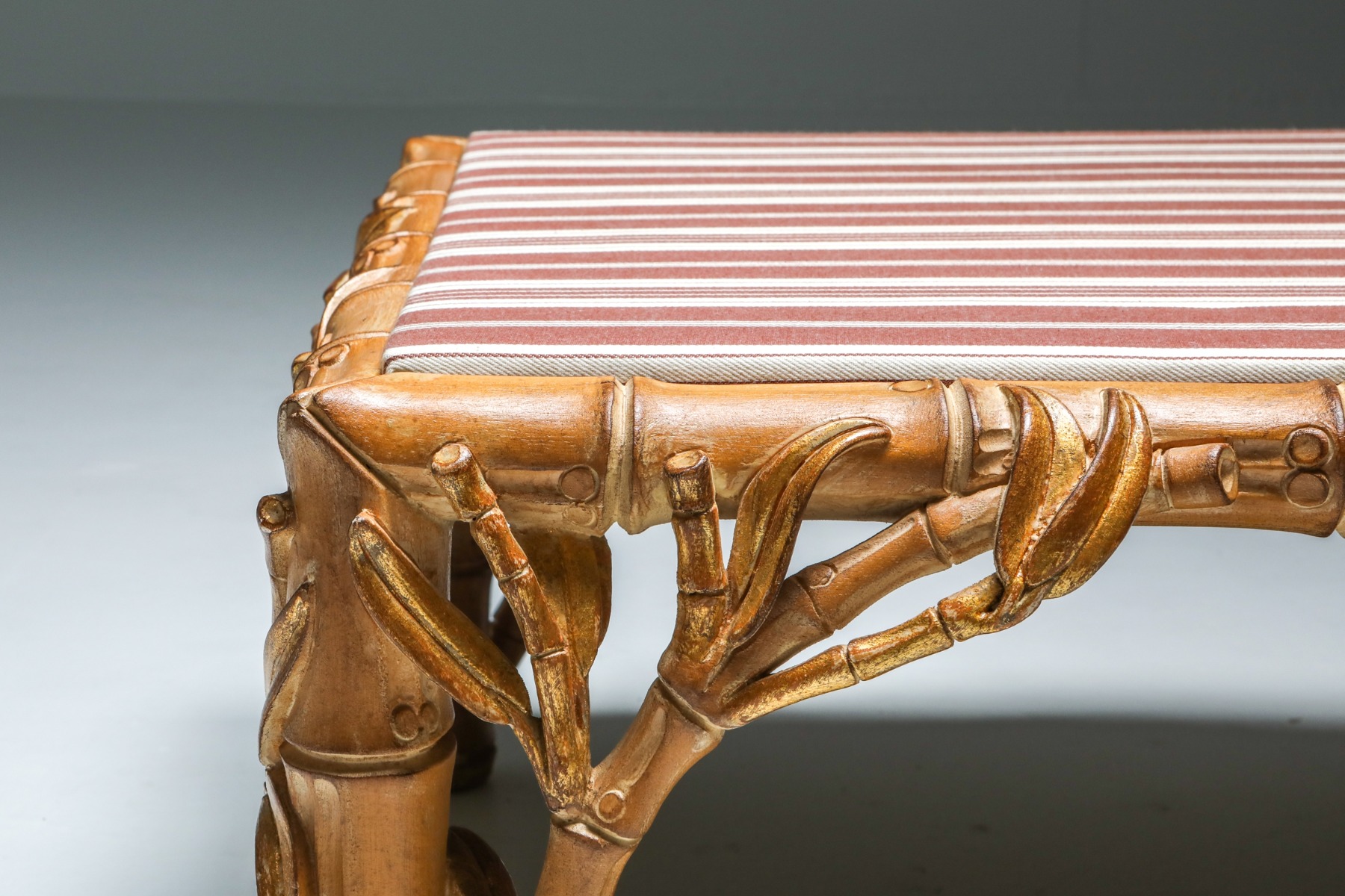 Timeless bamboo ottomans by Arpex design