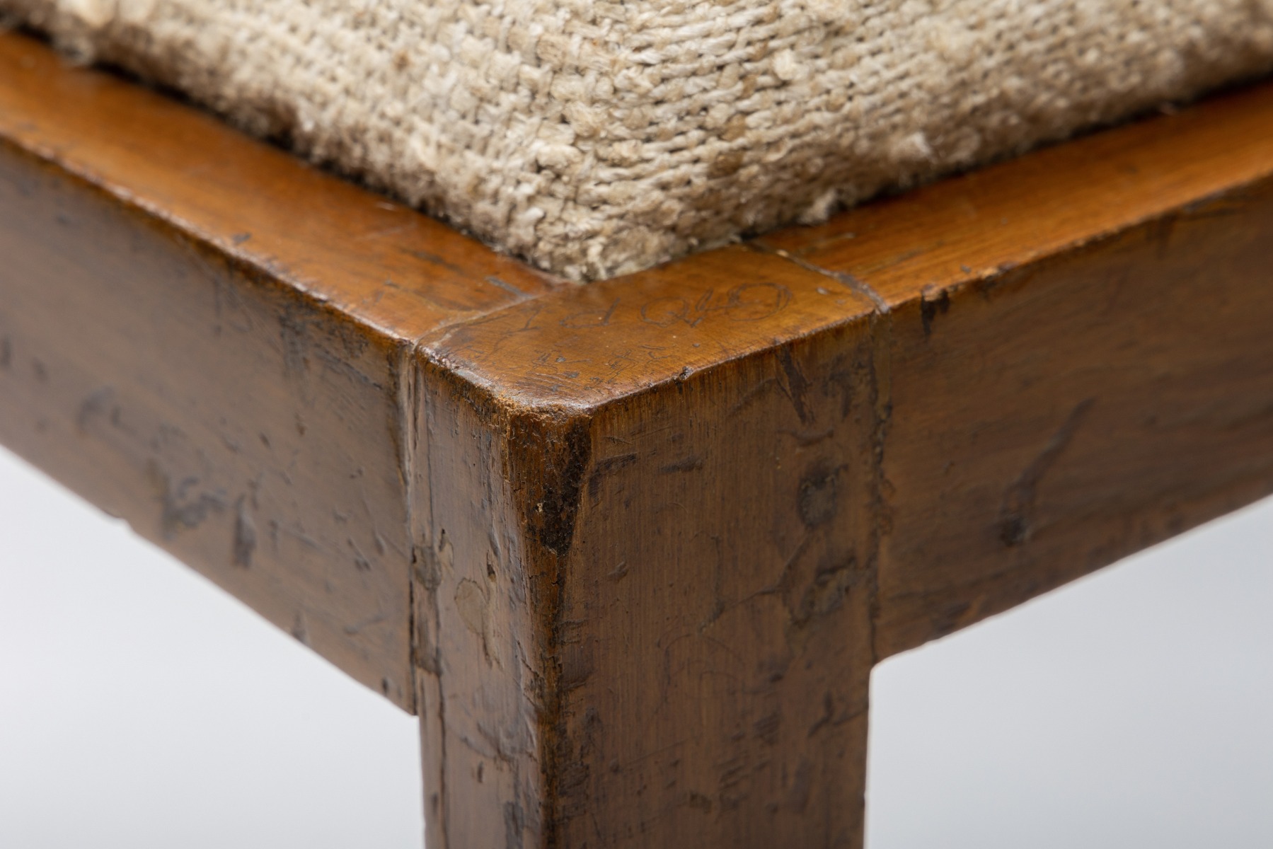 Timeless Chandigarh stool by Pierre Jeanneret design