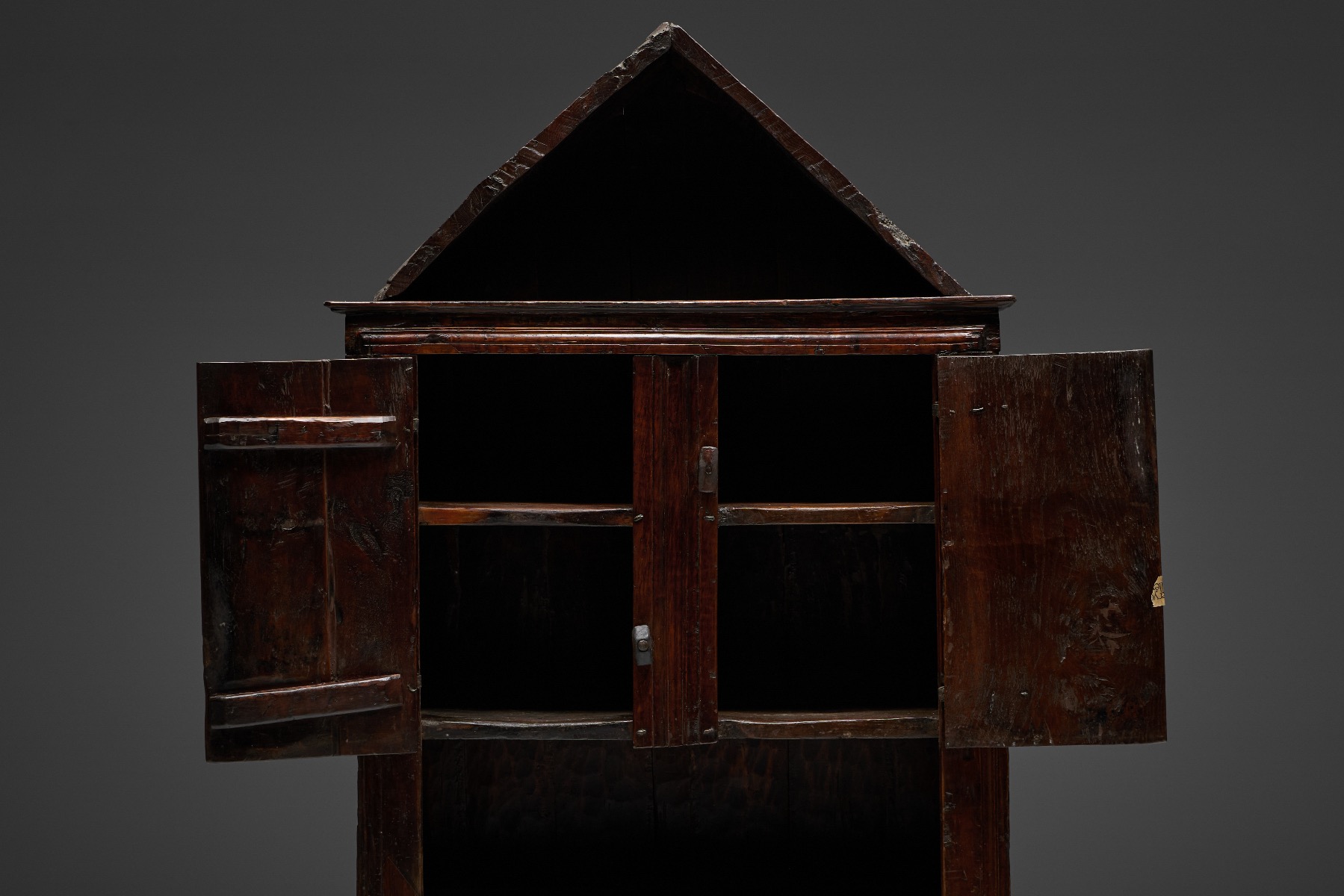 Traditional Art Populaire cupboard from 19th century France