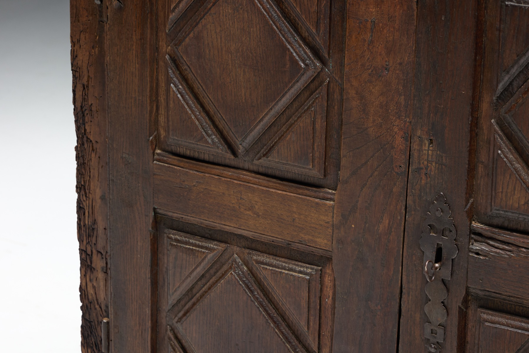 Traditional rustic folk art buffet dating to the 18th century