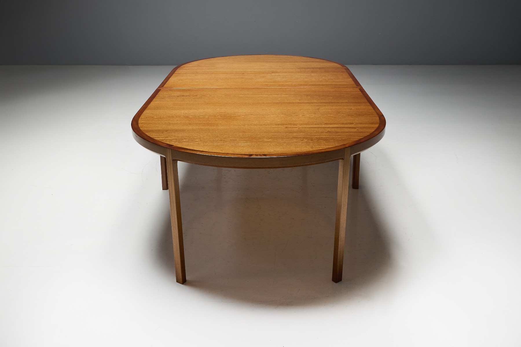 Vintage Nordic dining table from the 1970s